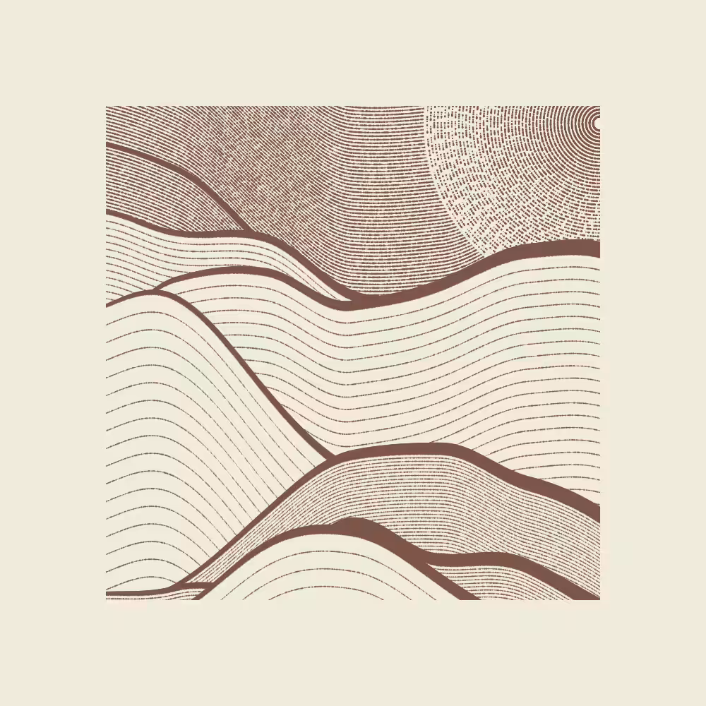 One color sketch #8
