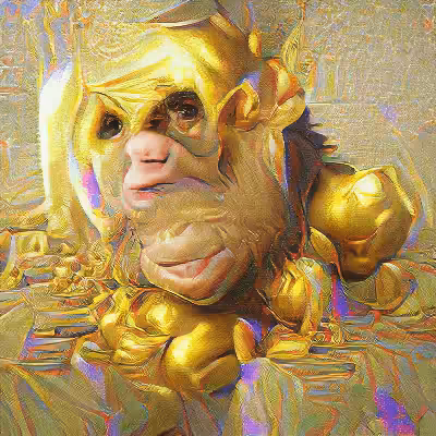 NFT Cryptodraw: Golden ape (Airdrop)