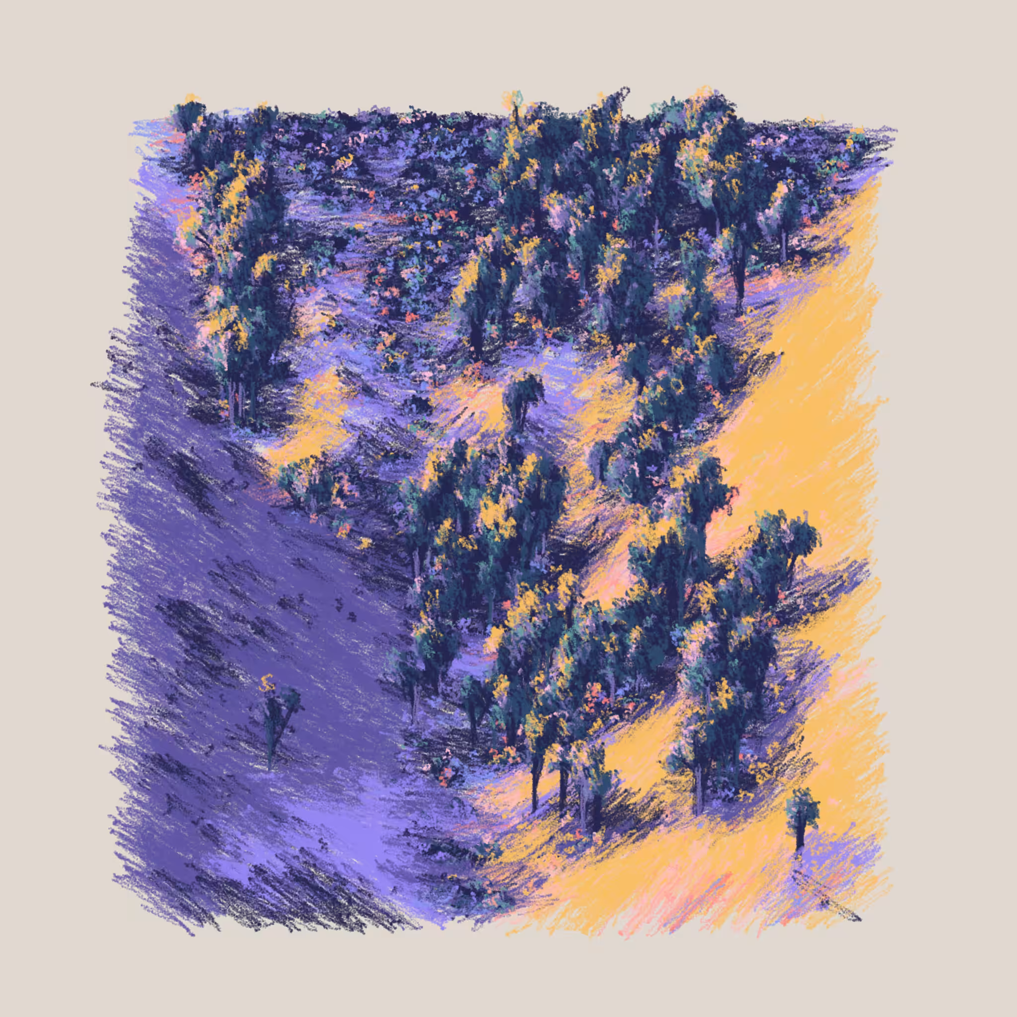 Eucalyptus and Sagebrush #86