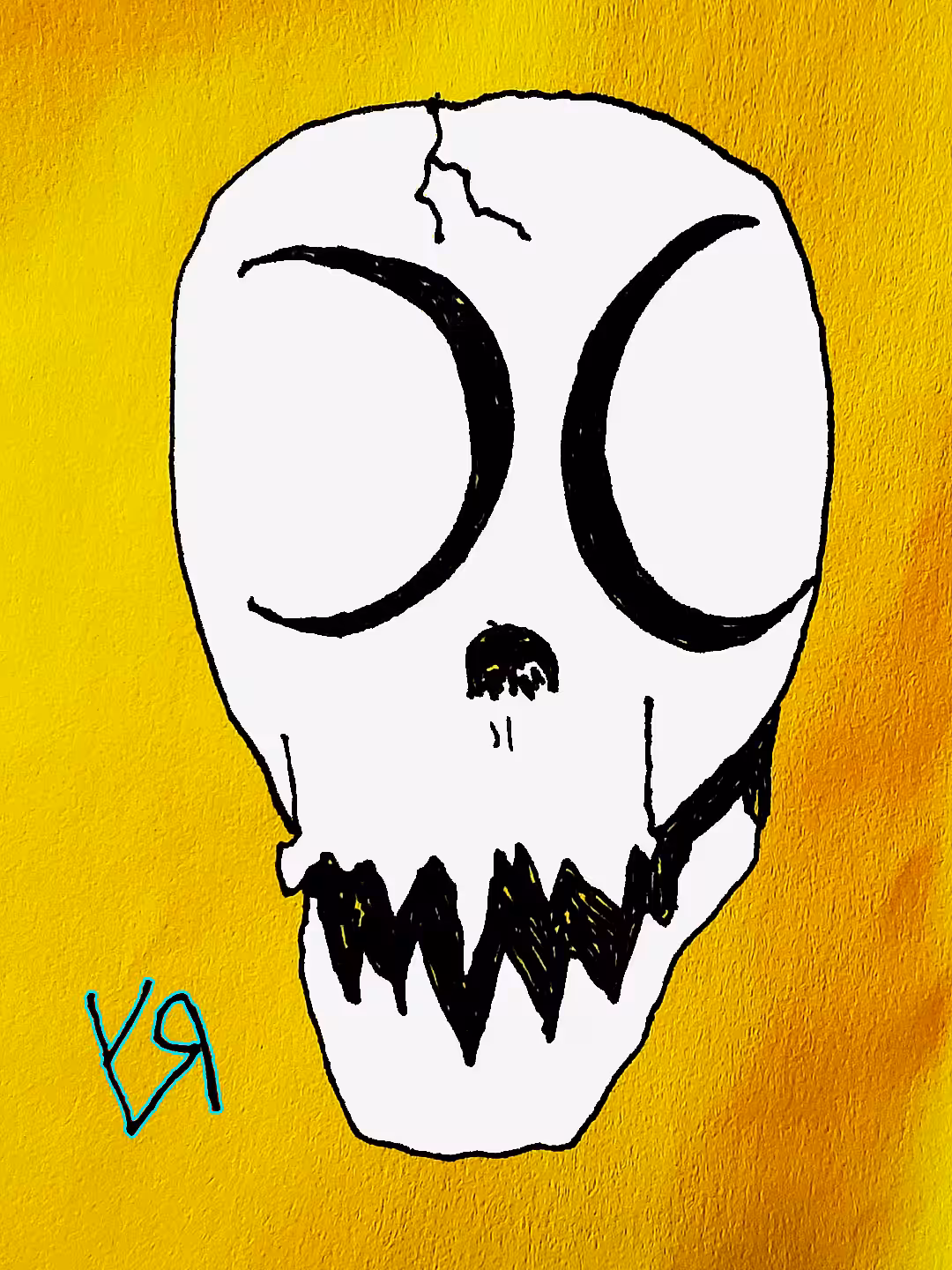 "Blind Skull" by Richard F. Yates (Holy Fool)