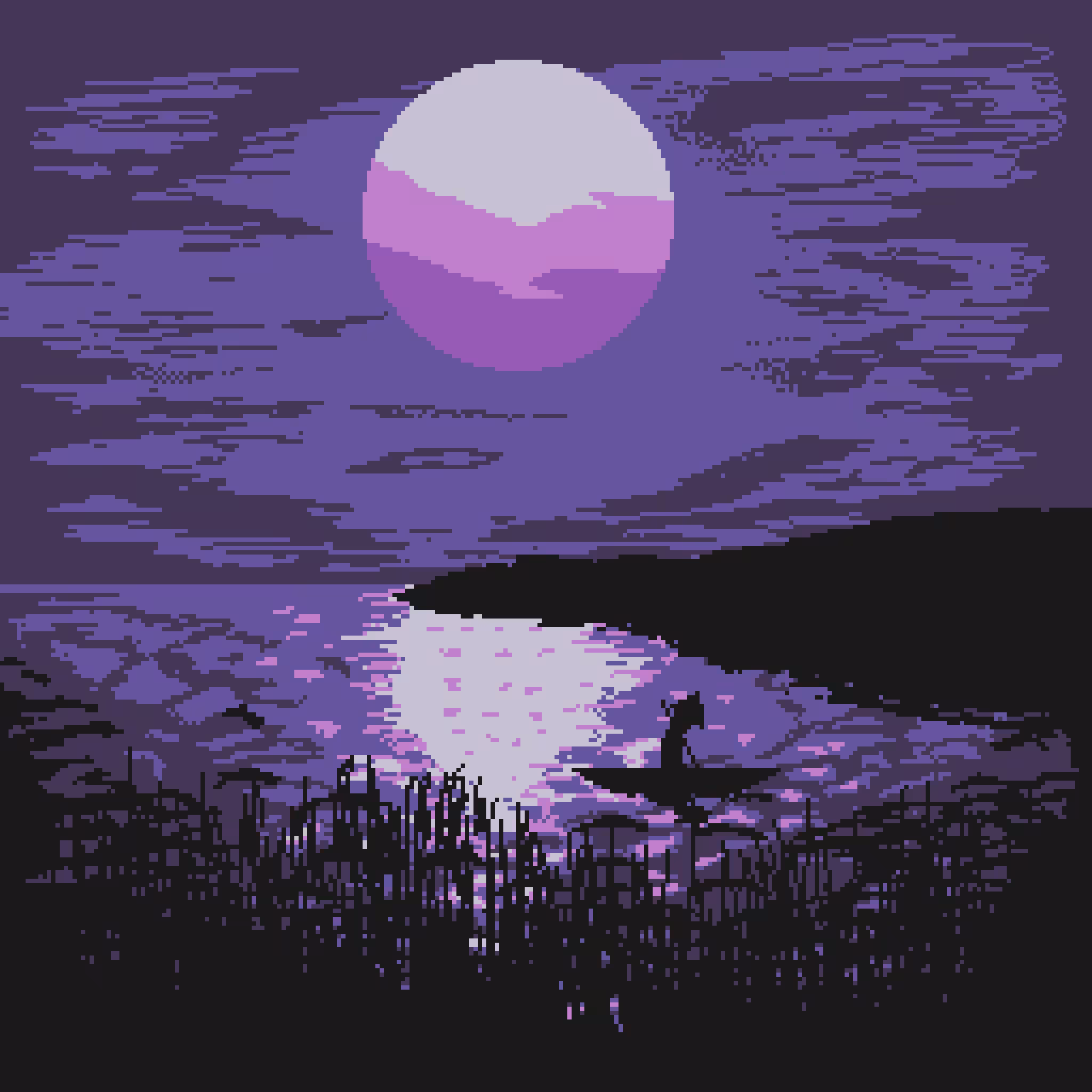 Pixel Sunset #29