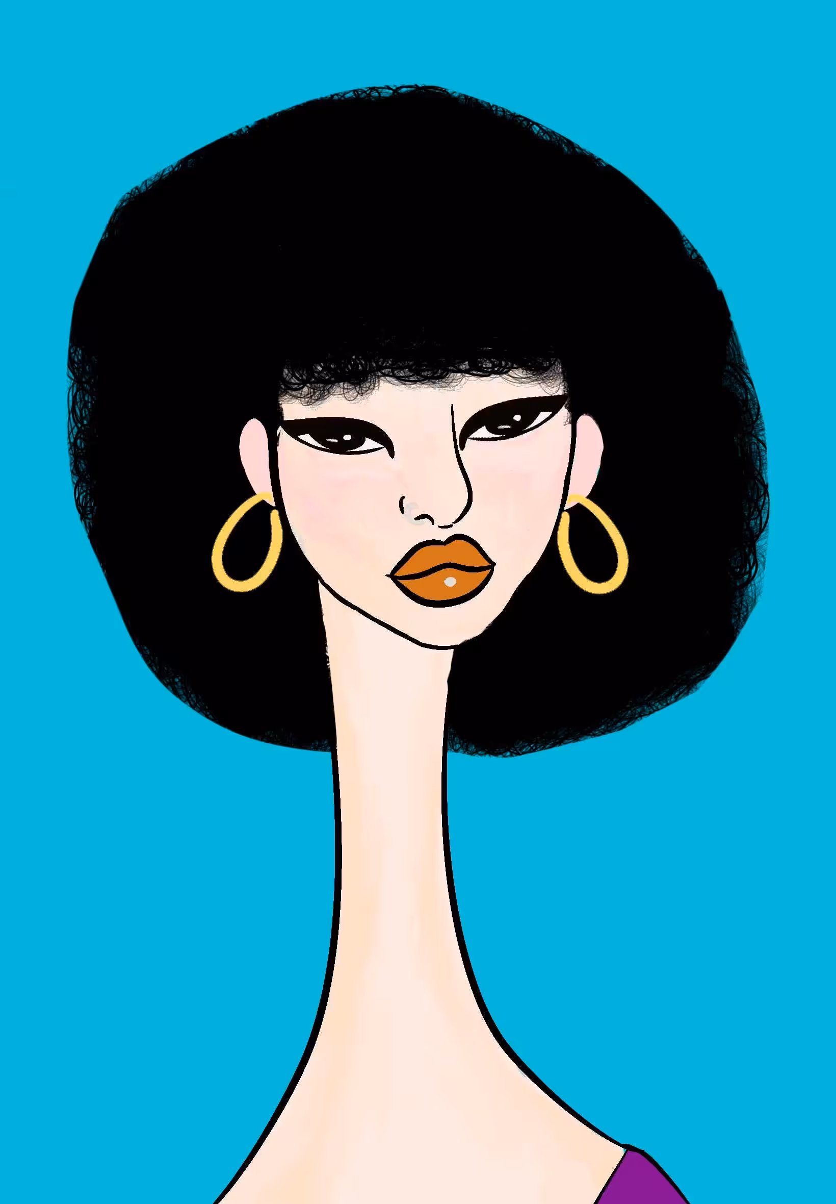 Long Neckie Ladies: Long Neckie Lady #626