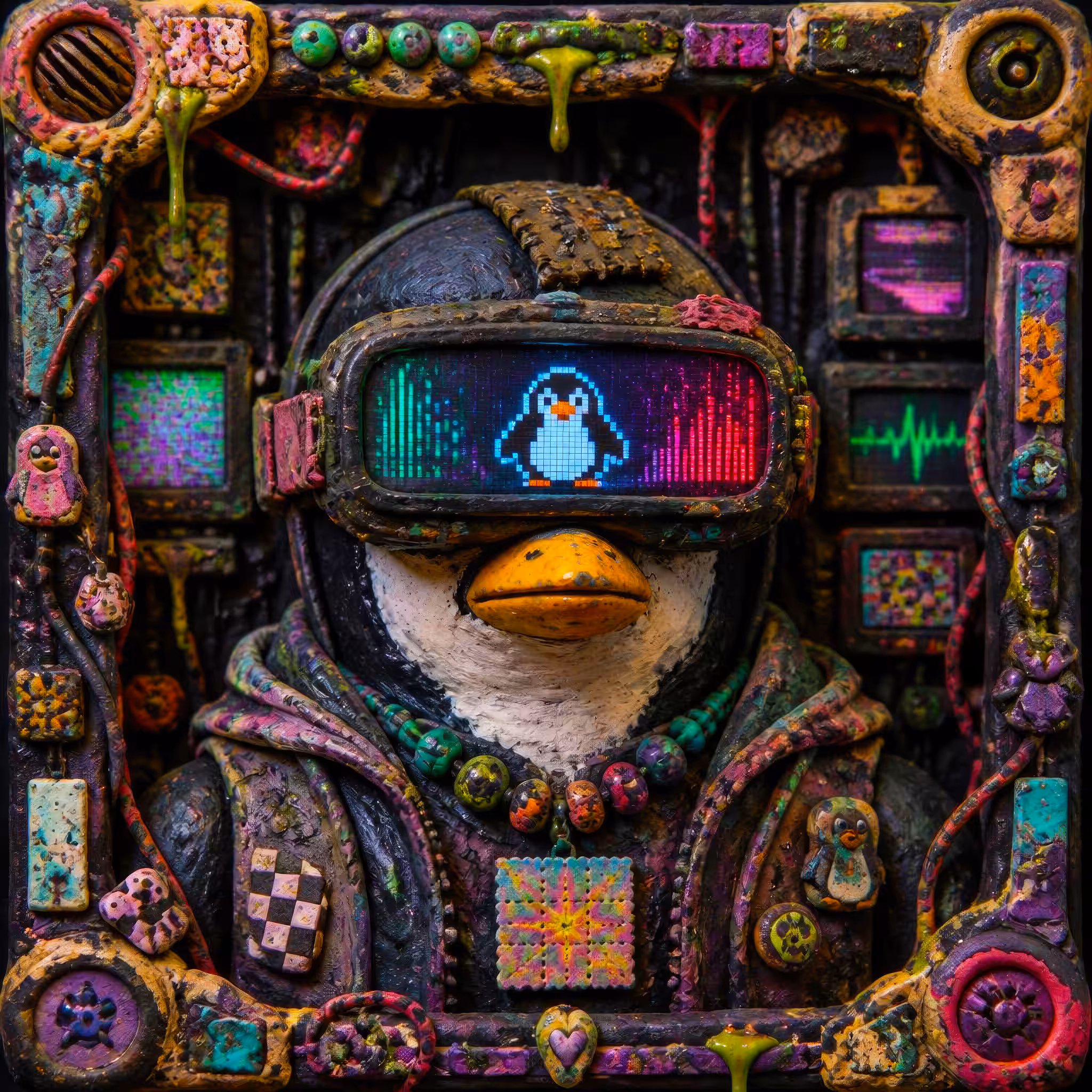 Acid Punks: 64 Bits of Clay Emulation #19