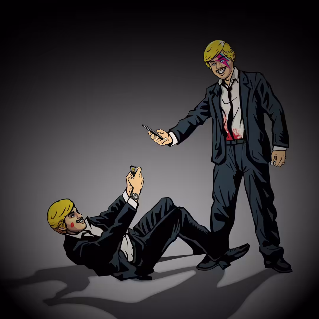 CLFPXUU : Clash of Mr.White and Mr.Pink