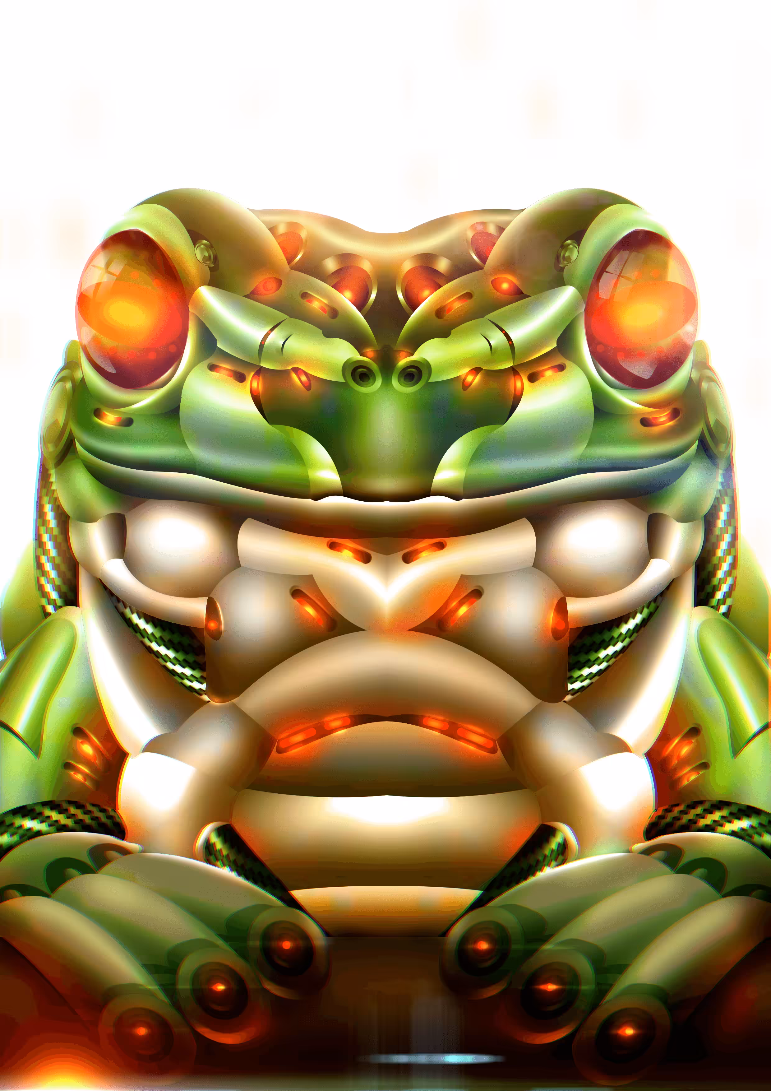 CYBORG WHITE'S TREE FROG #024