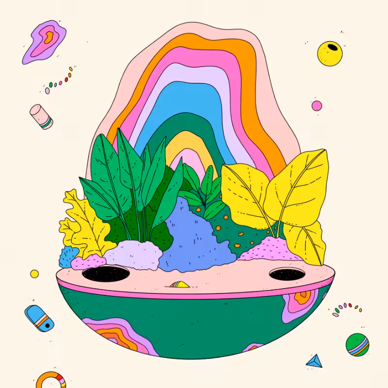🌈🌴🪐 #76