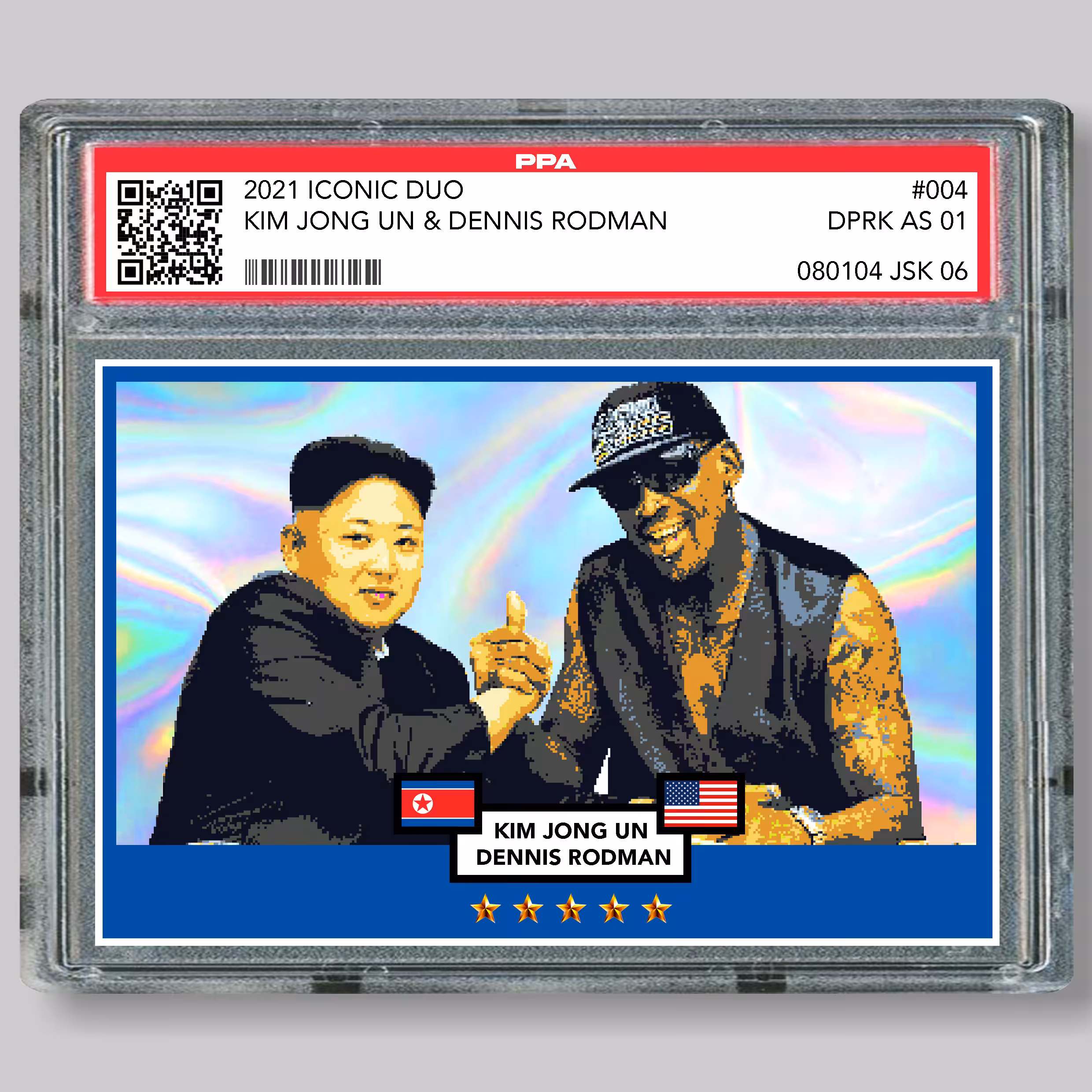 004 ICONIC DUO: Kim Jong Un and Dennis Rodman