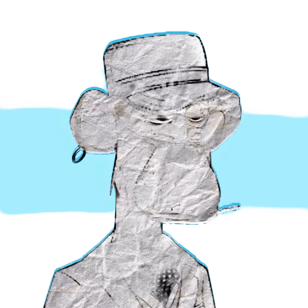 Erased Bored Ape #612