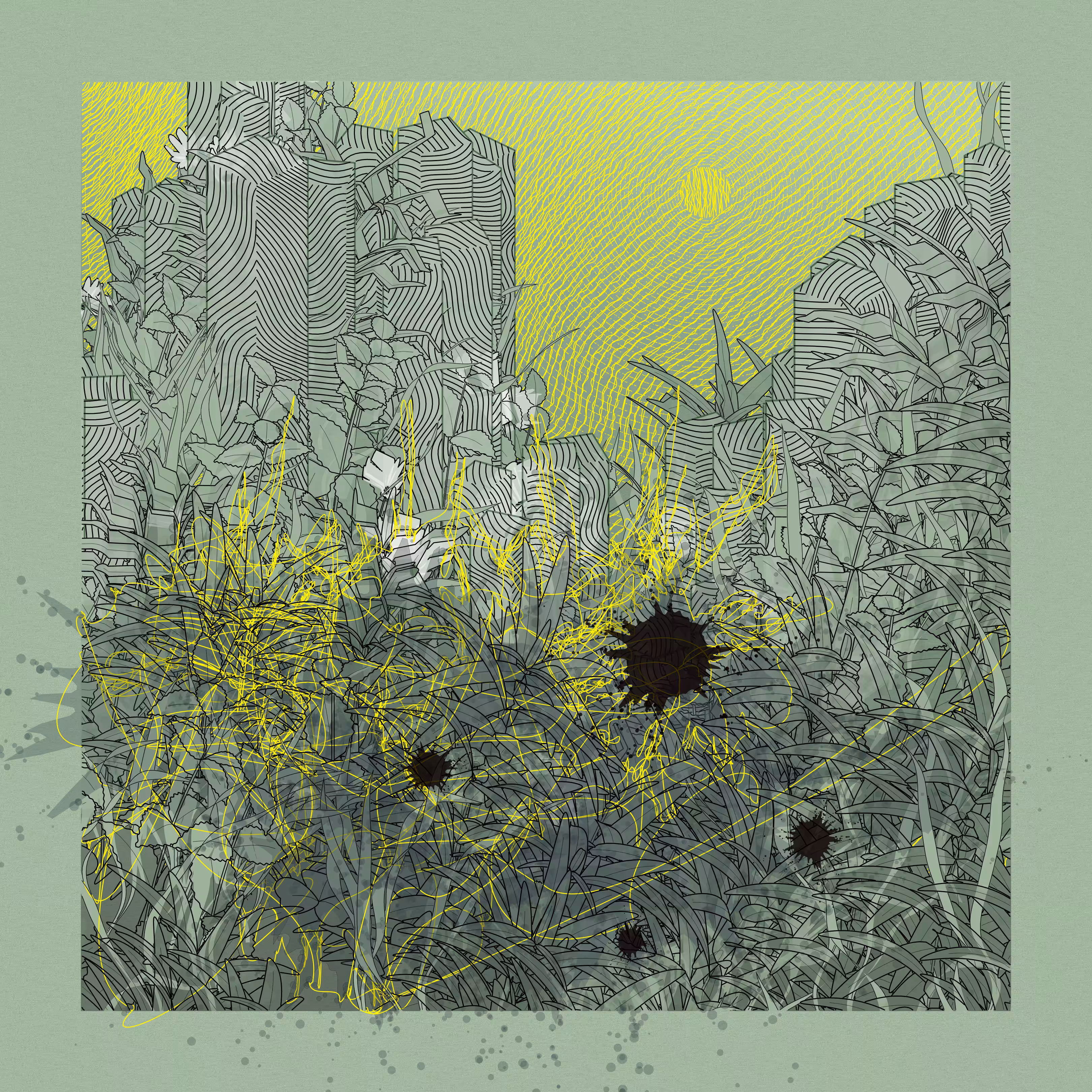Landscape with Carbon Capture #1001
