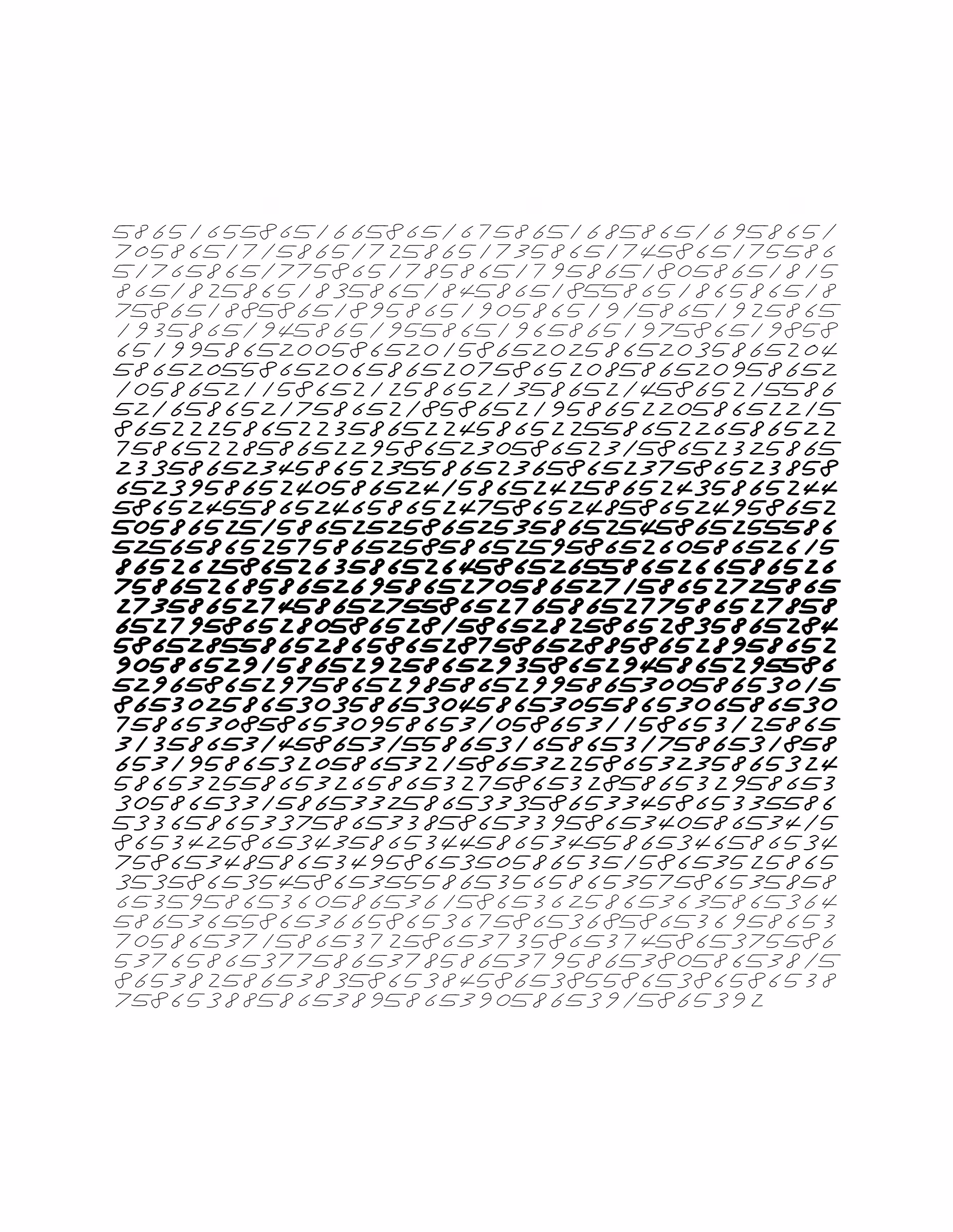 Endless (5,607,250 to Infinity) #872