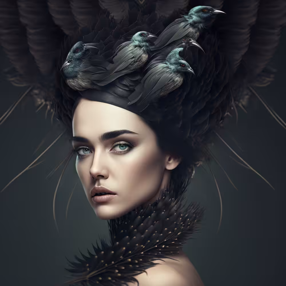 A delicate queen