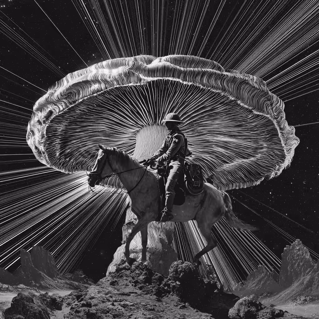 Rider of the Cosmic Veil