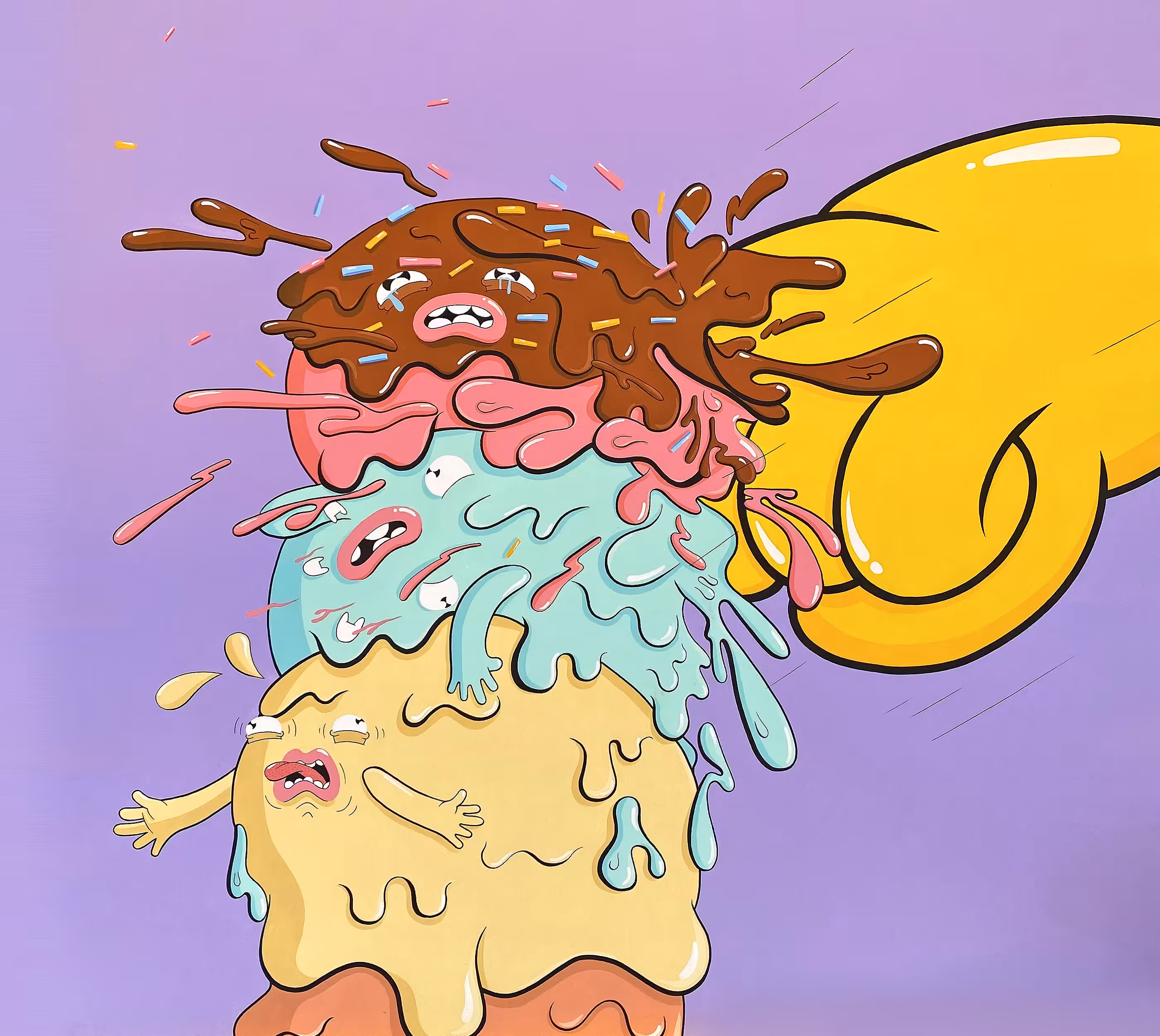 ICE CREAM KNOCKOUT!