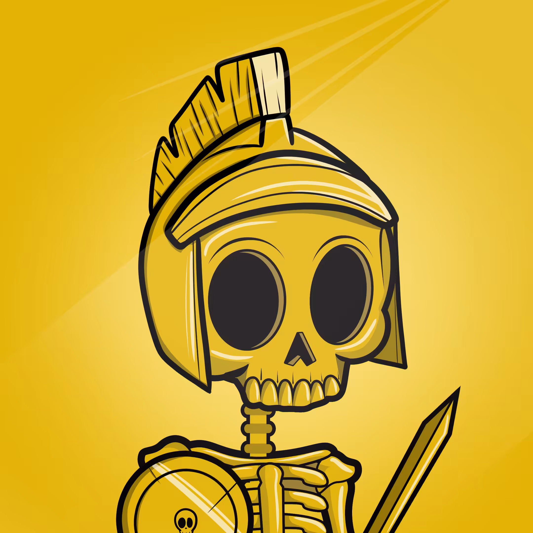 Edgar The Skeleton - Goldiator #443