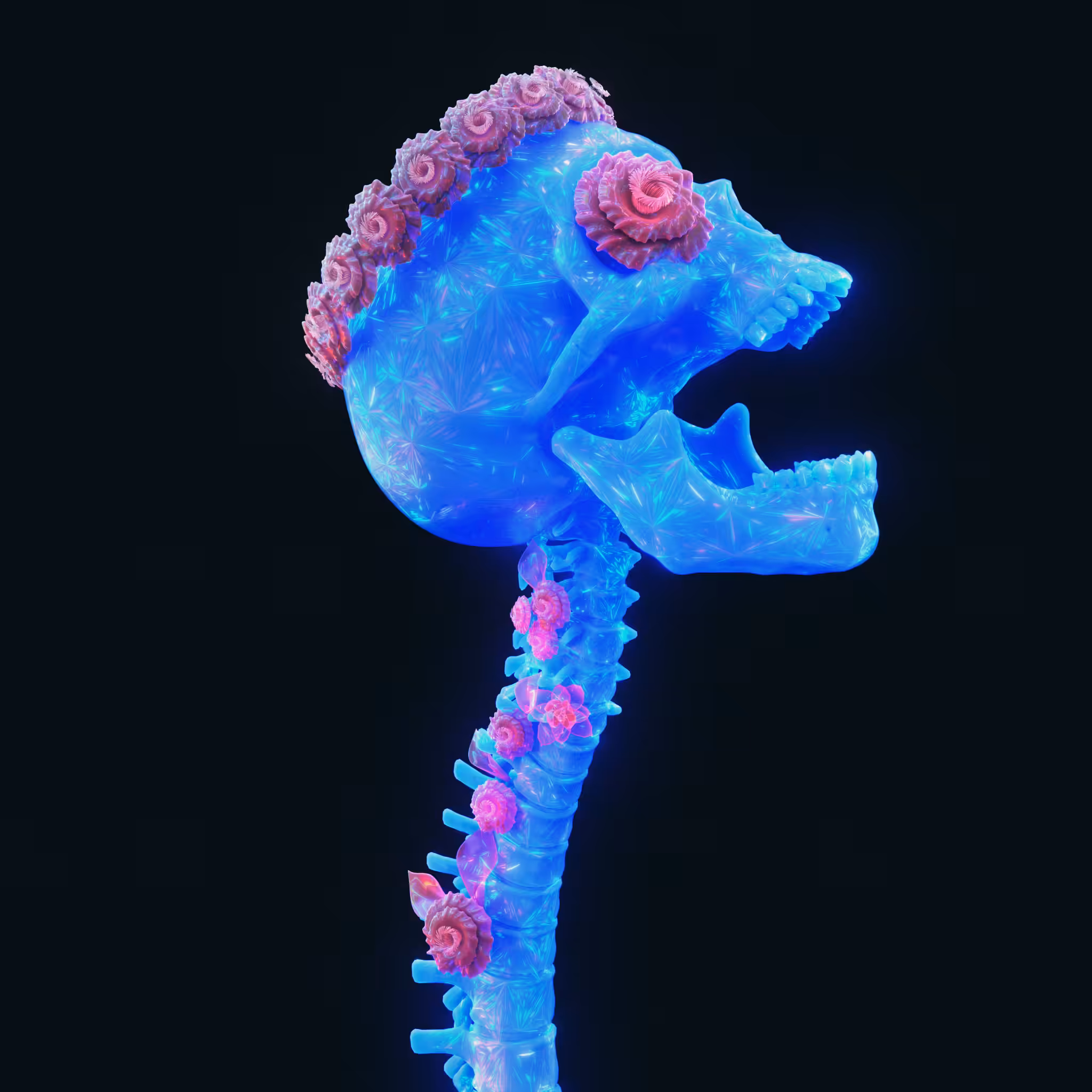 In the form of a skeleton #15
