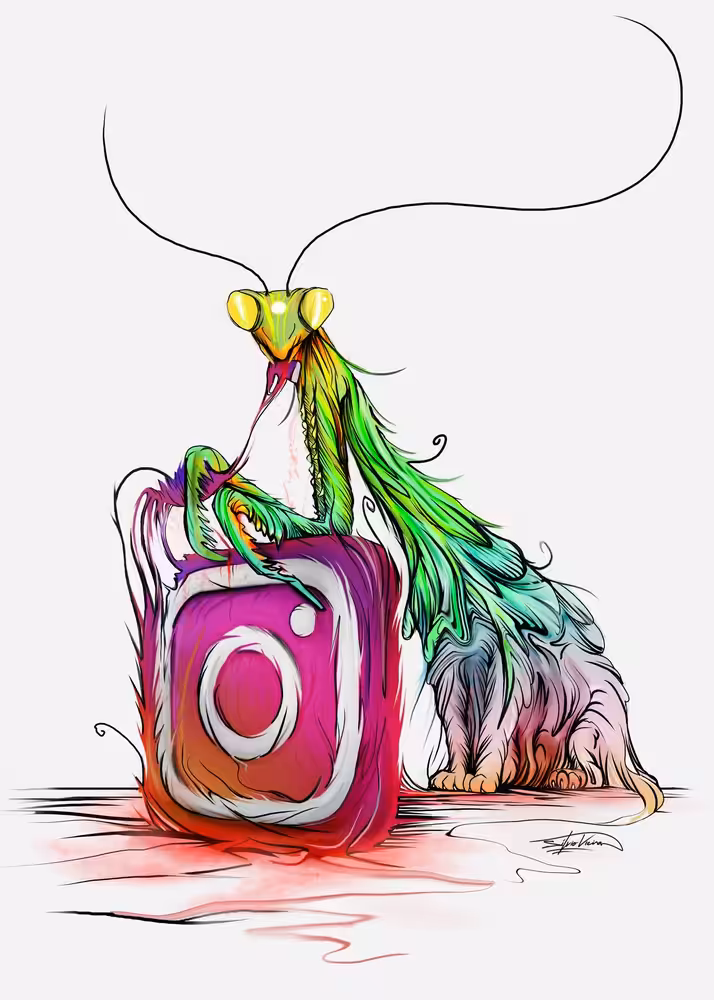 CatMantis Insta Love