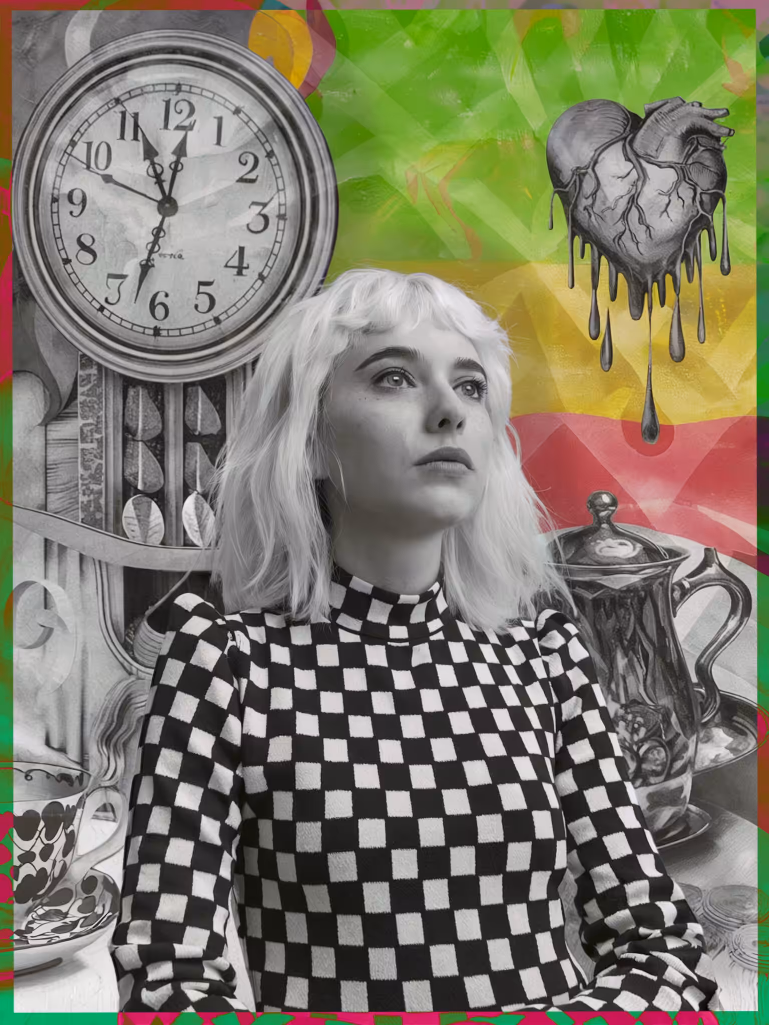 “Time for Tea : Alice’s heart beats”
