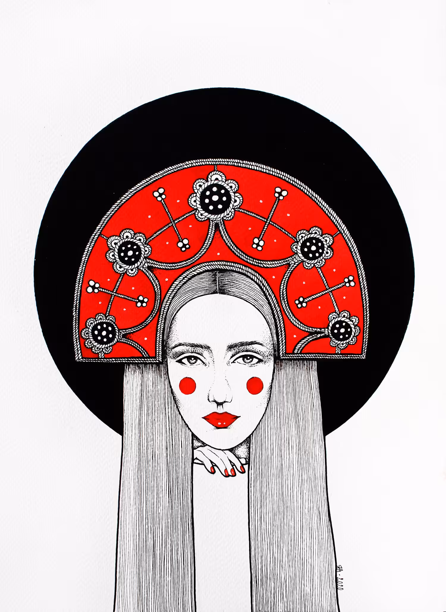 Female portrait.