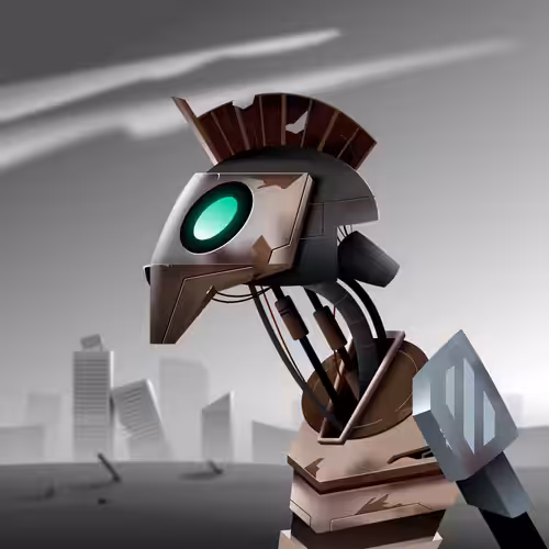 Savage Droids: COMMUNITY Shock Droid B-4090