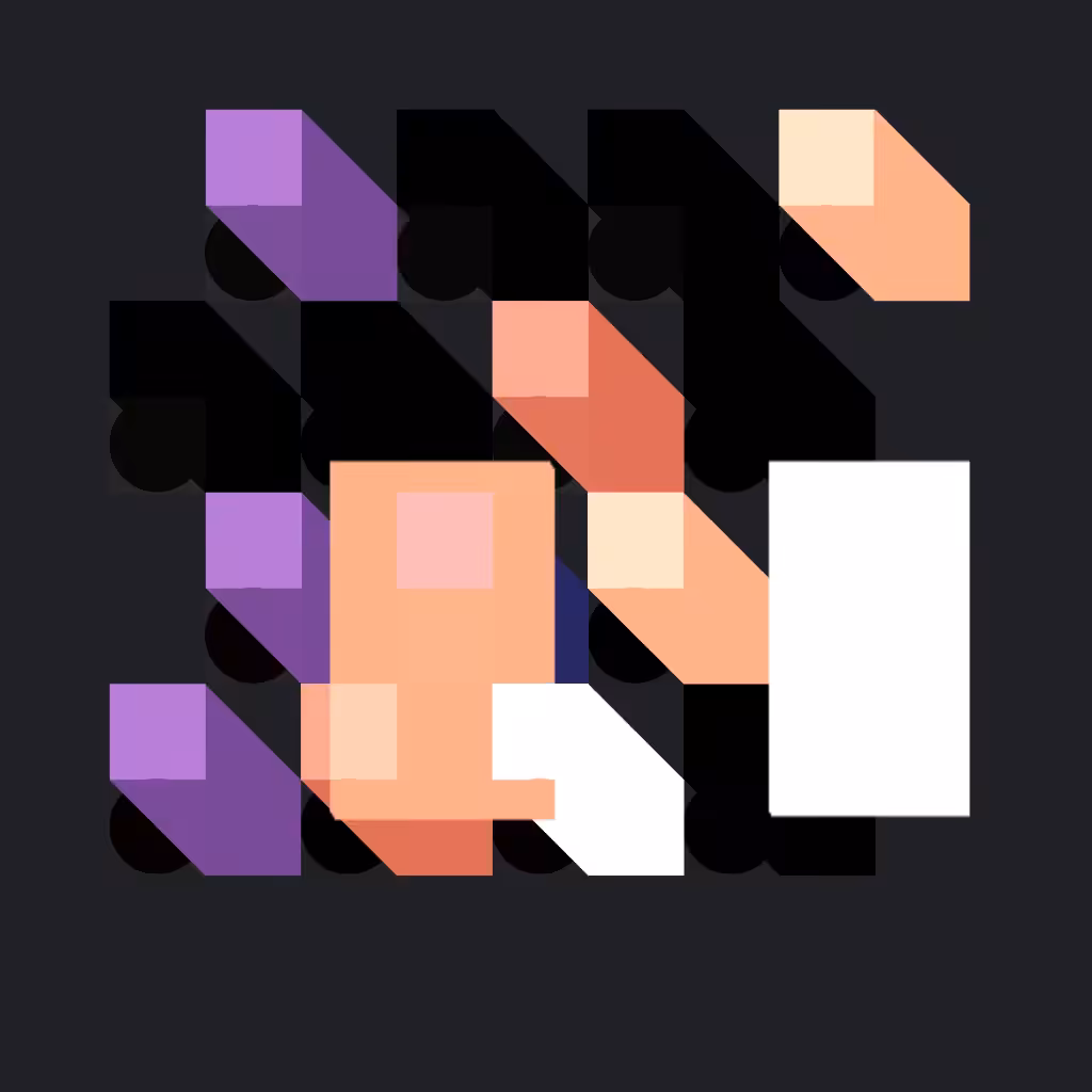 Color Stomping Grid #8