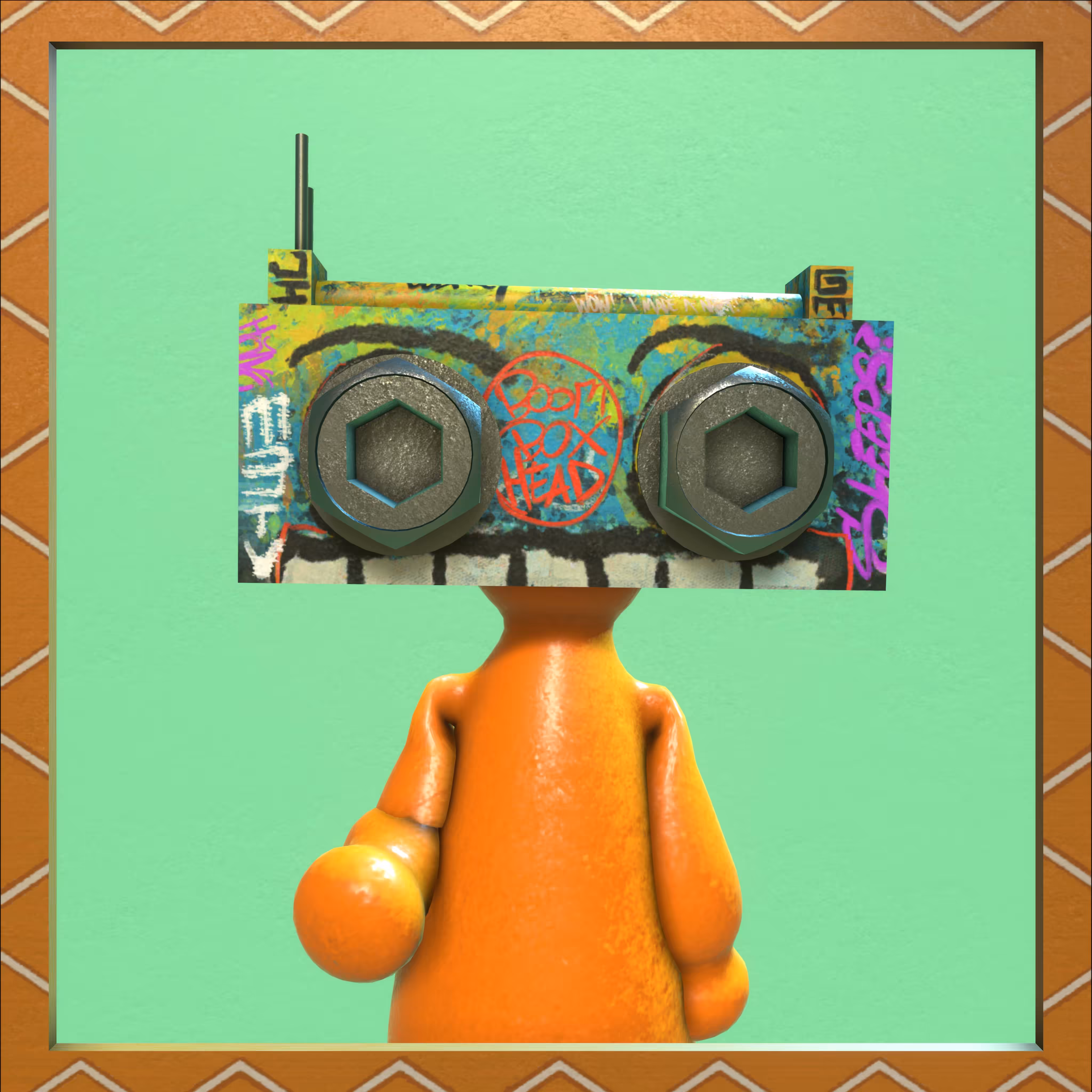 Boomboxhead #304
