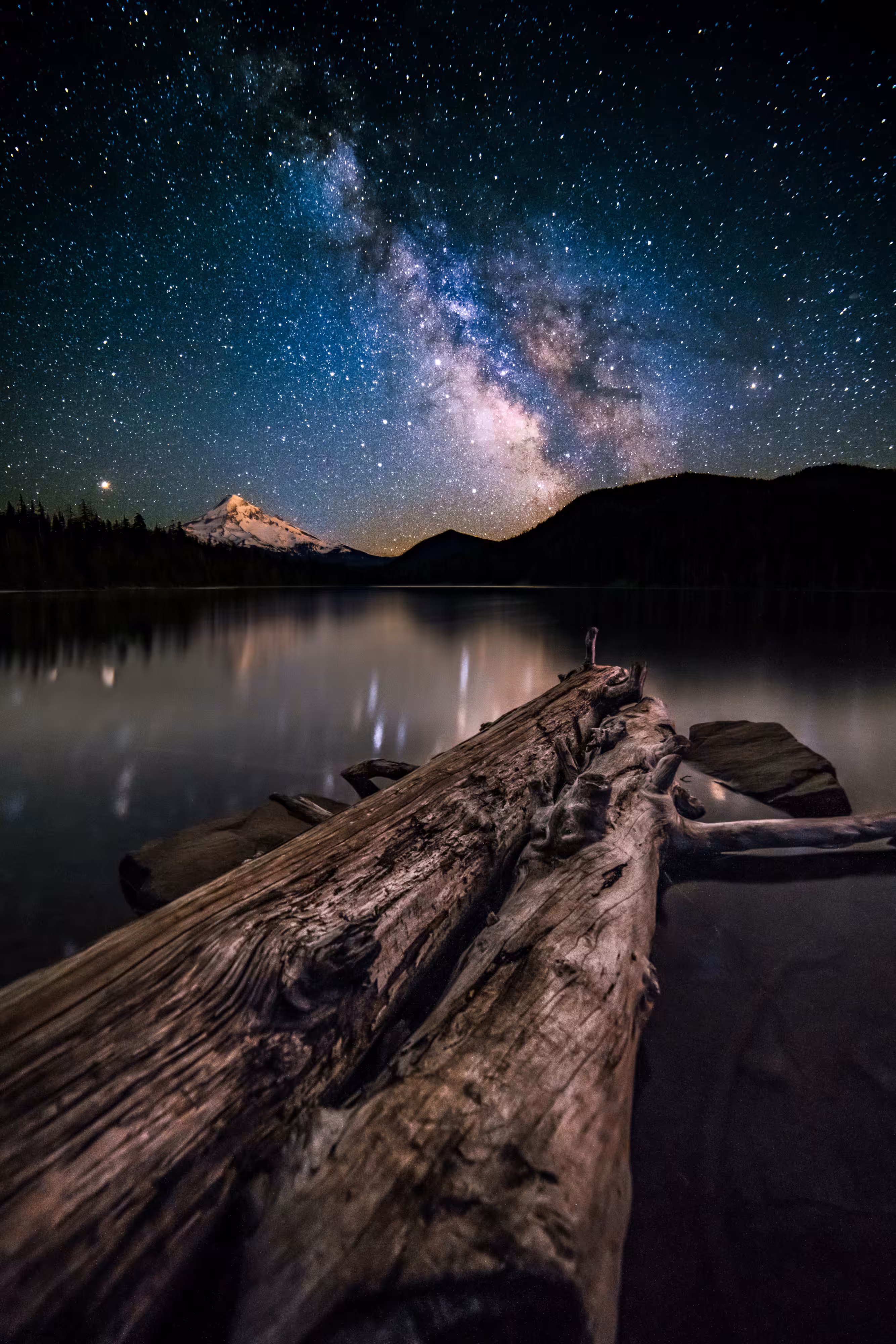 Lost Lake and the Log