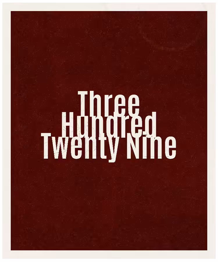 Count #329