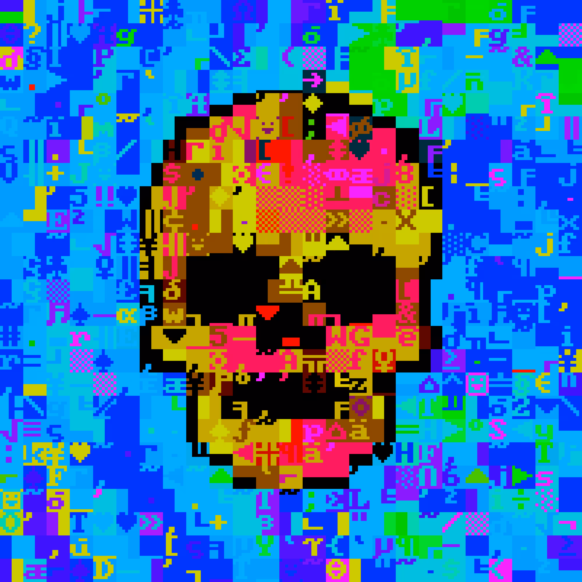 DOS Skull 0293