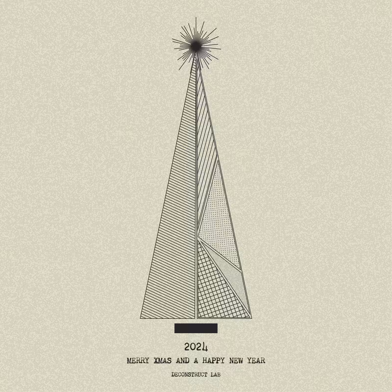 Have Yourself a Merry Little Geometric Tree #133