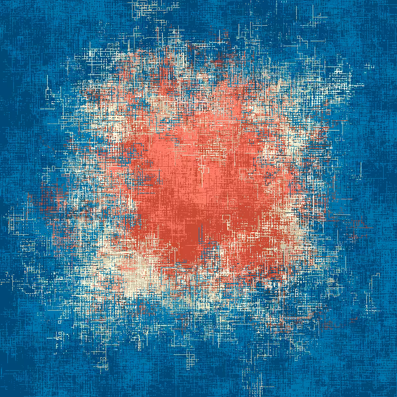 Pixel Tunnel II #238