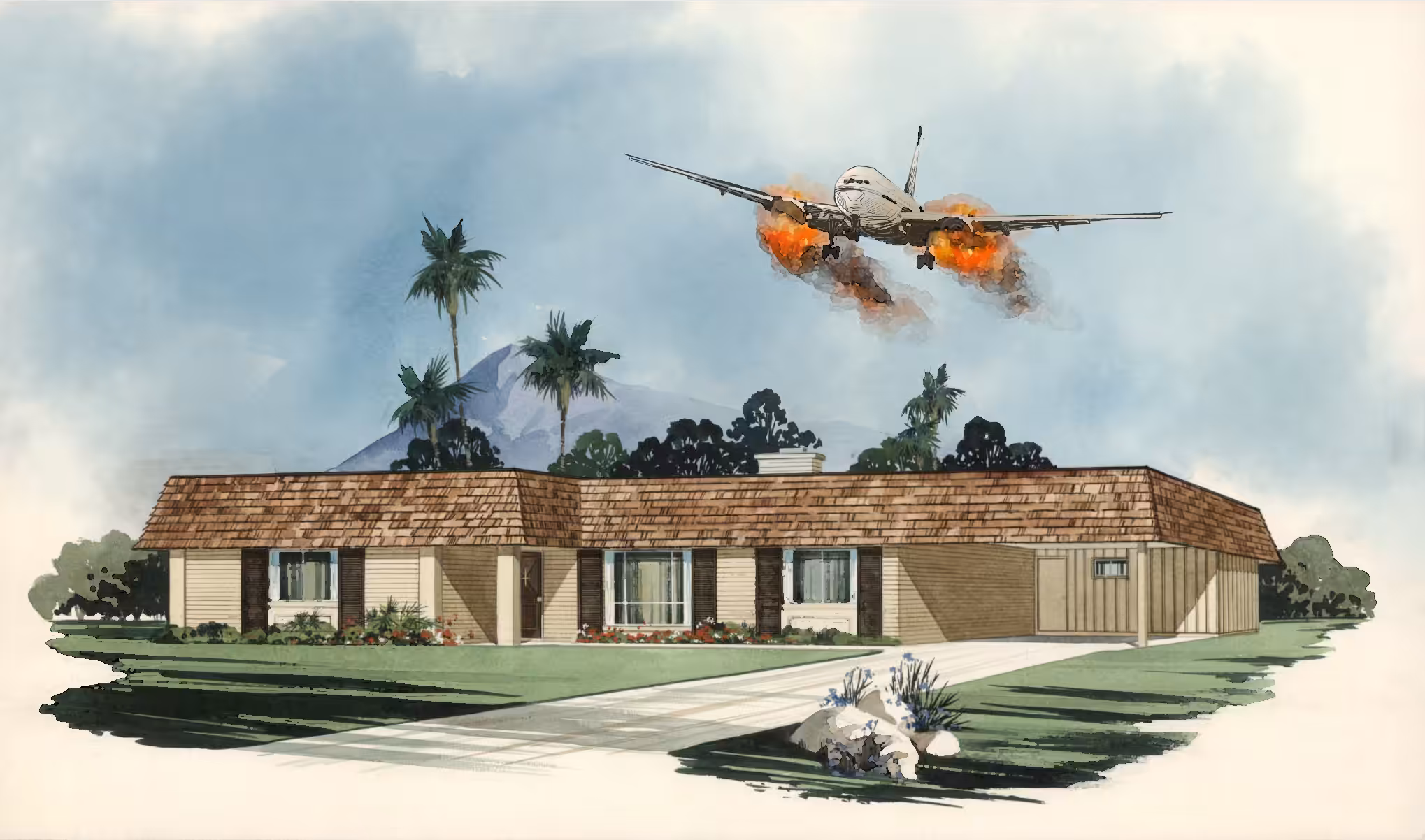 Landing in paradise