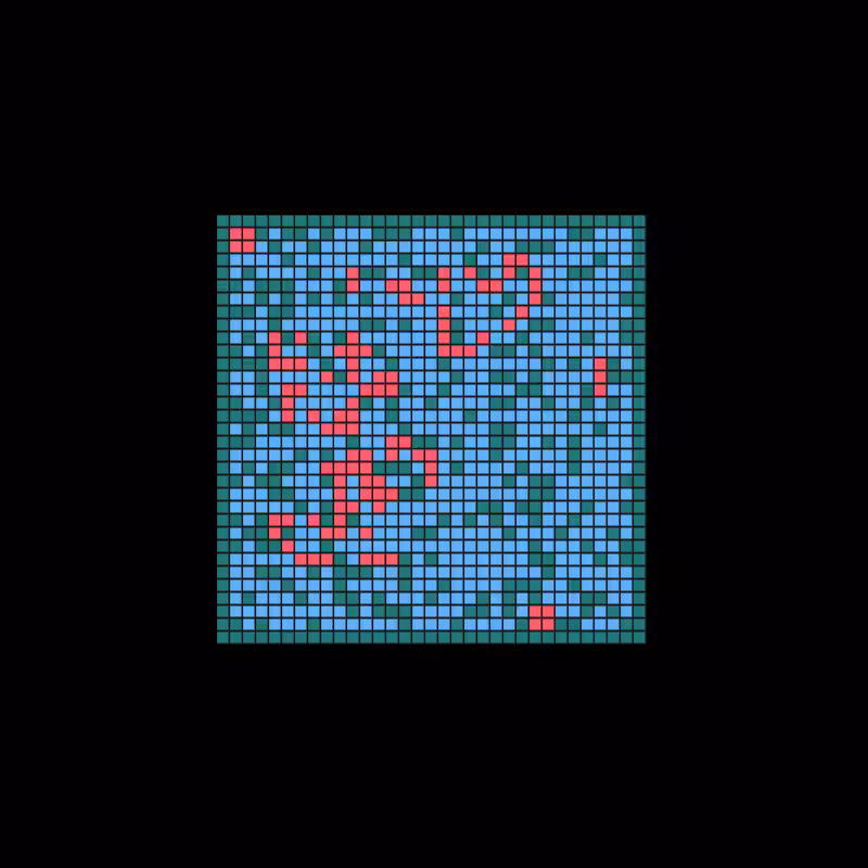 Game of Life: Water Variant #6