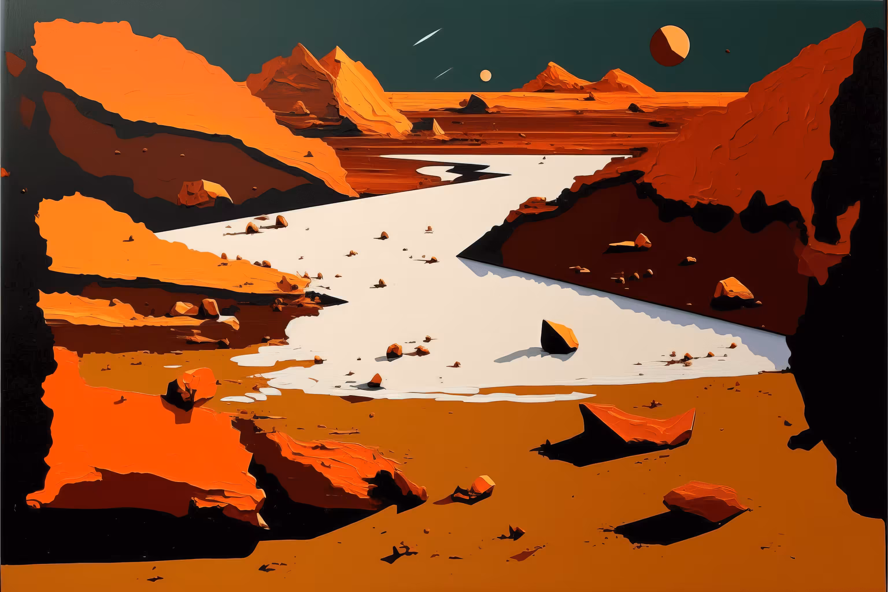 Martian Landscape #1
