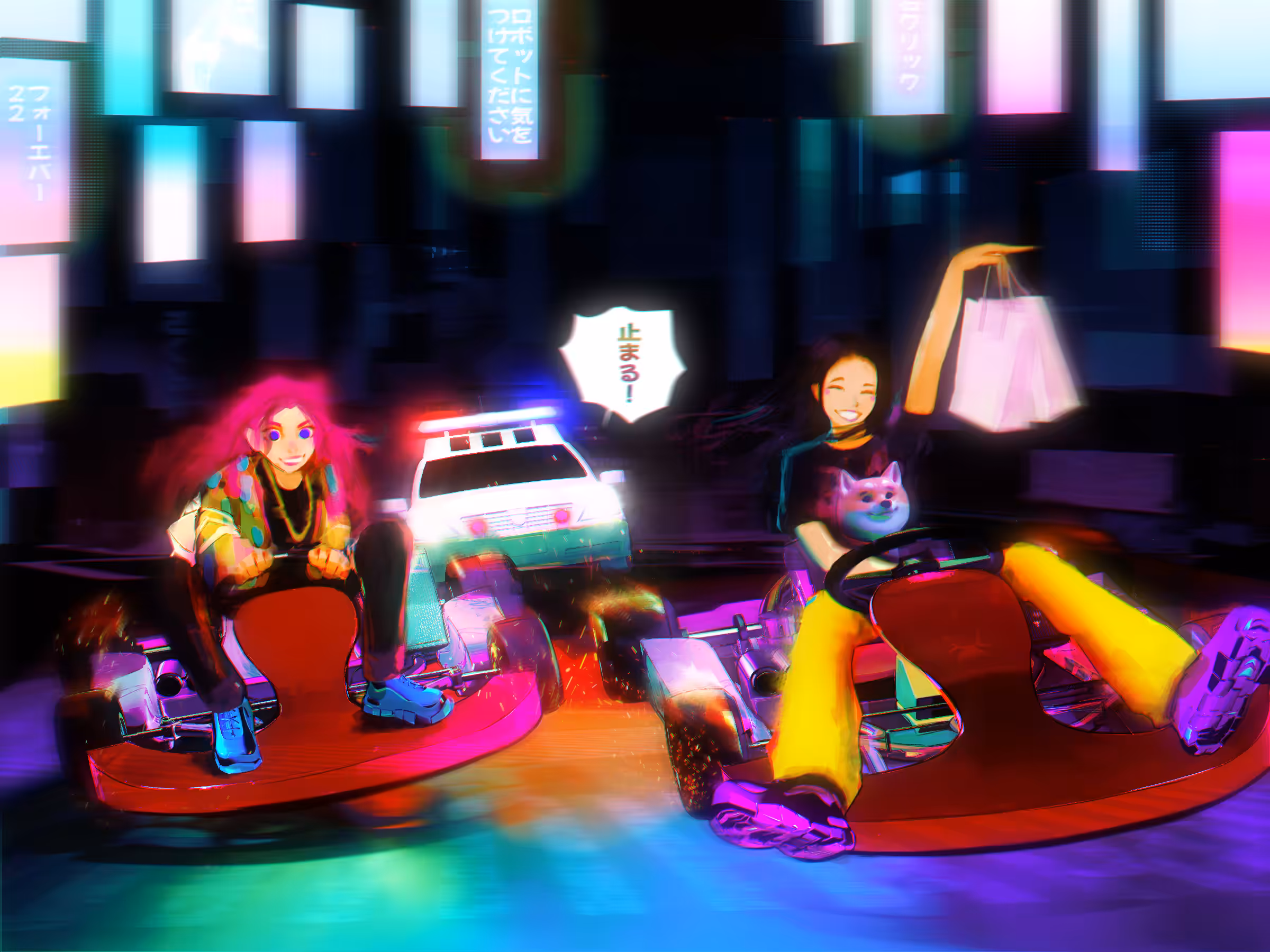Shibuya Speed: Go-Kart Shopping