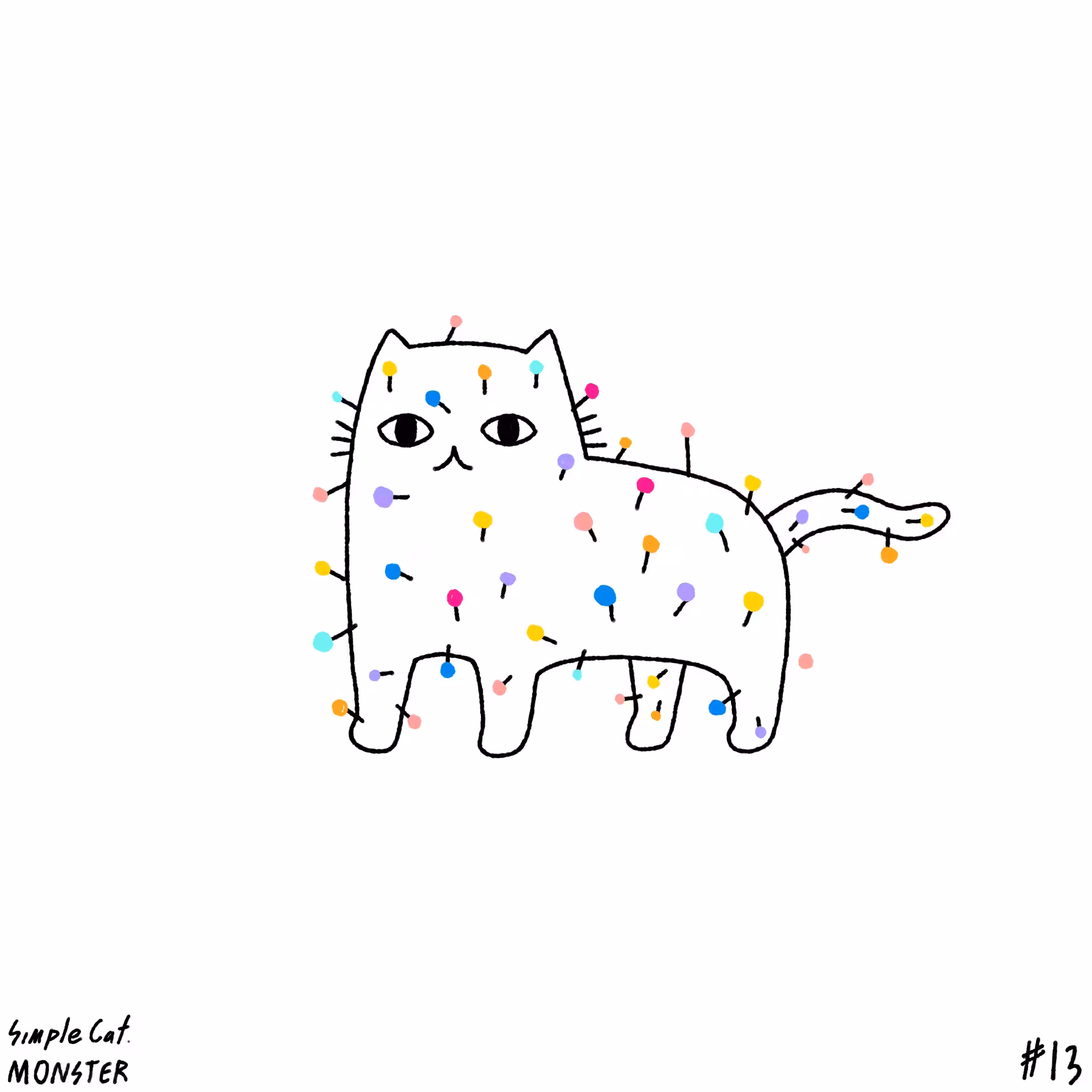 Simple Cat: #13