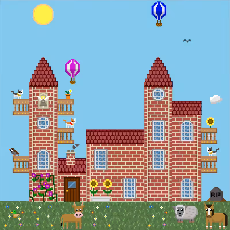 2D Mansion #663