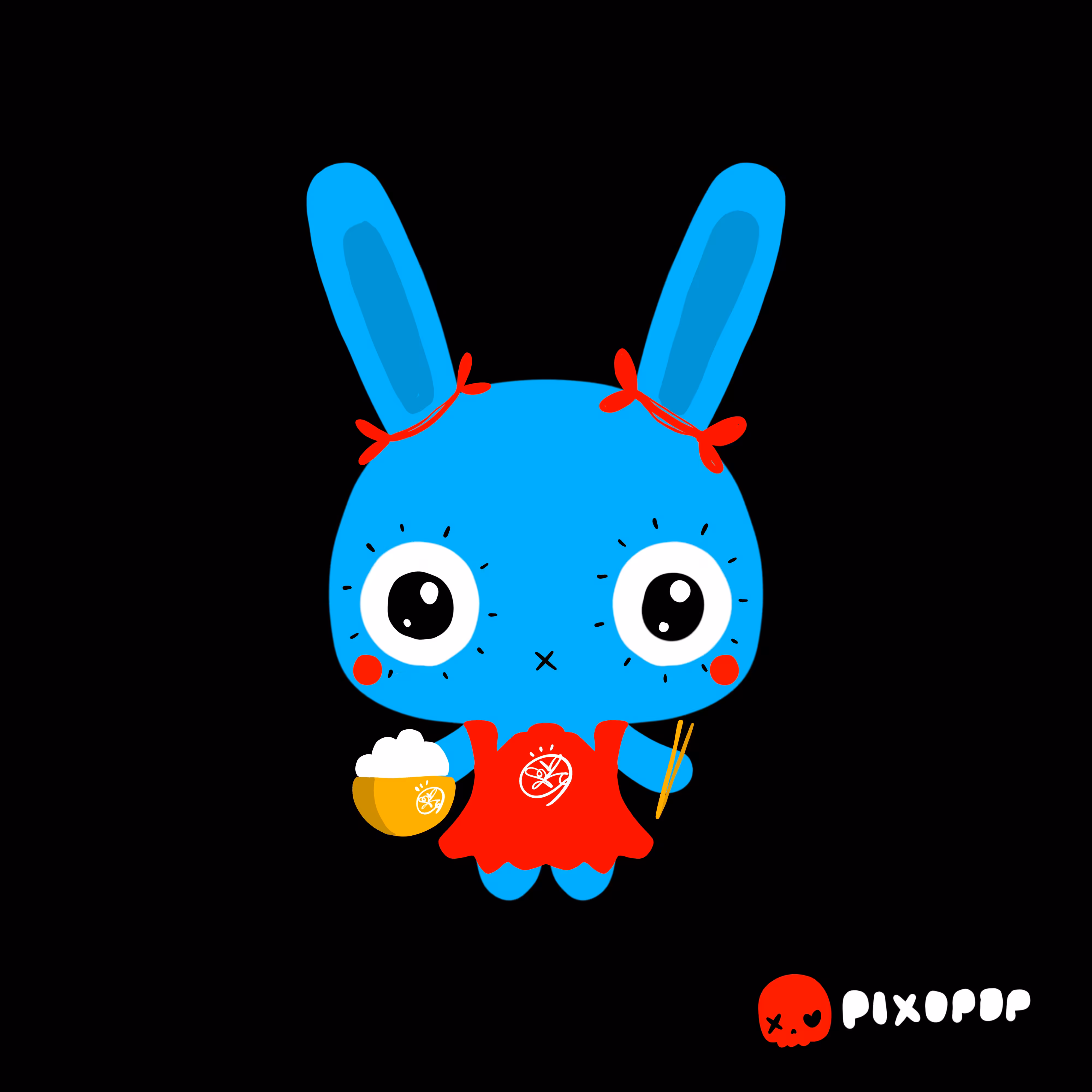 PIXOPOP CUTIES: Stitch Bunny #67