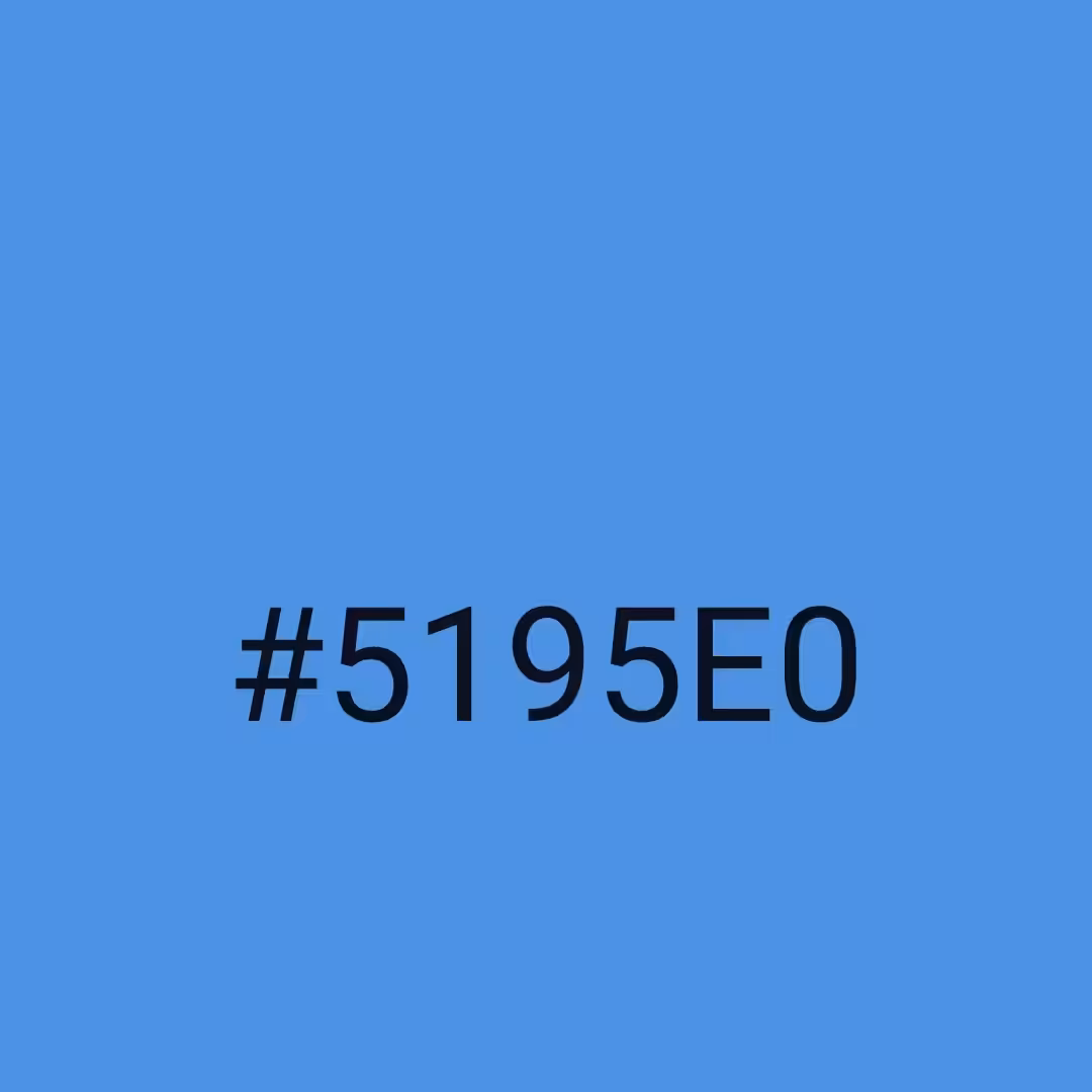 #5195E0 - RNG Color Experiment
