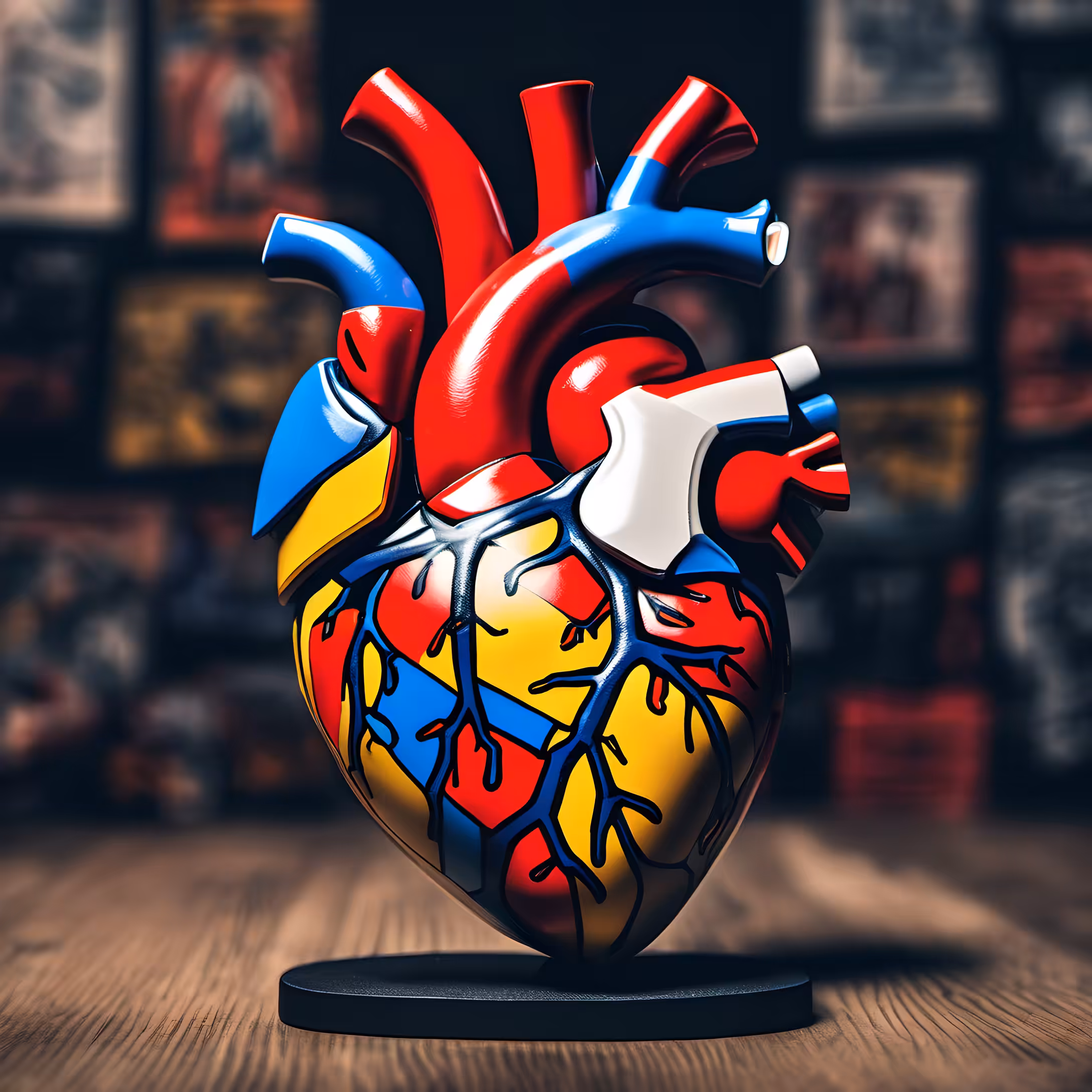 De Stijl My Beating Heart #6