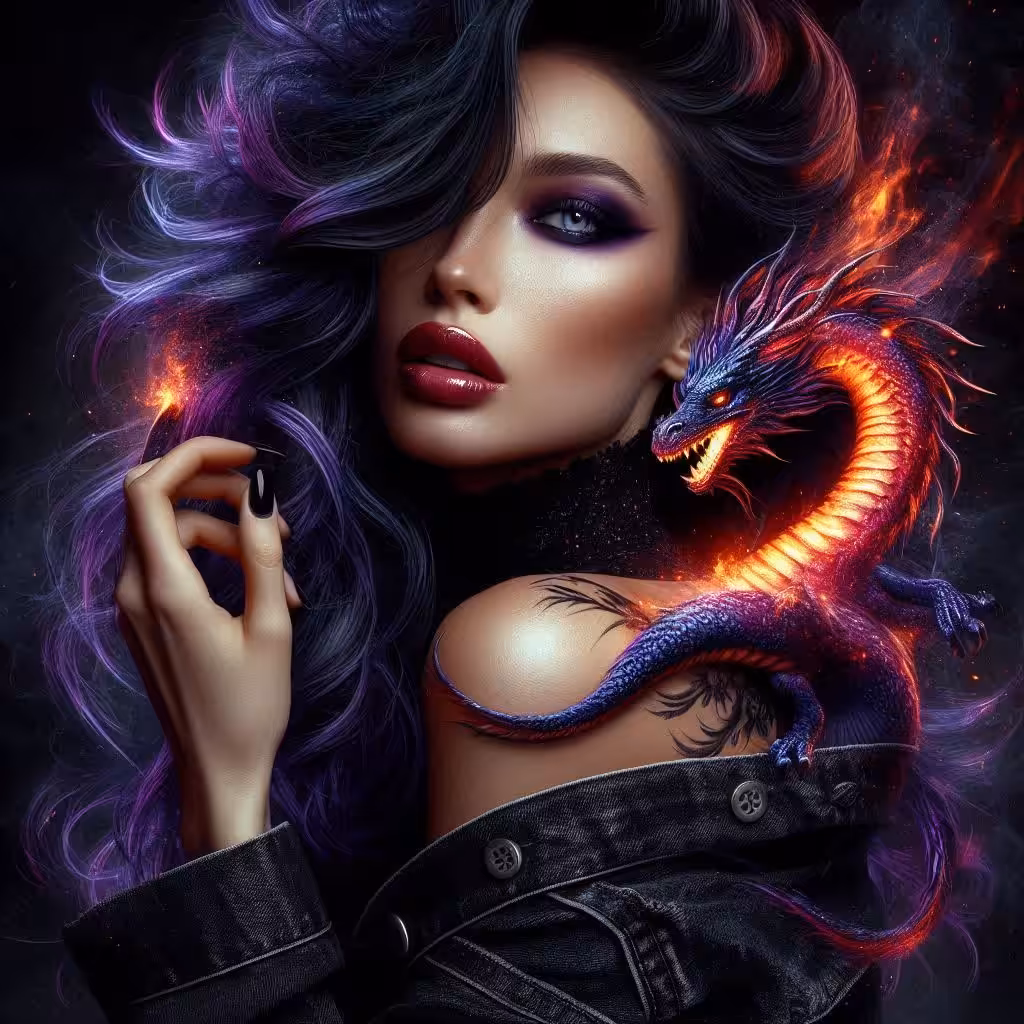 Dragon purple 