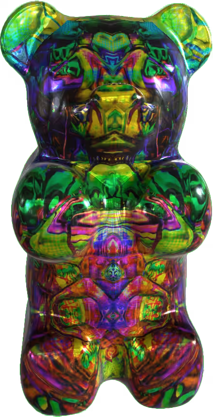 LSD Gummy Bear PFP B-Sides AR Model #77