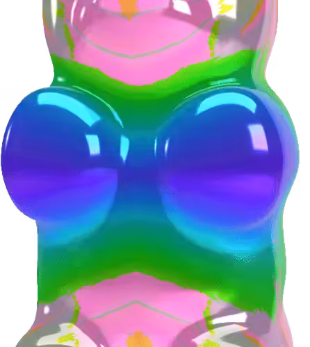 Rainbow Trip Gummy Bear #072