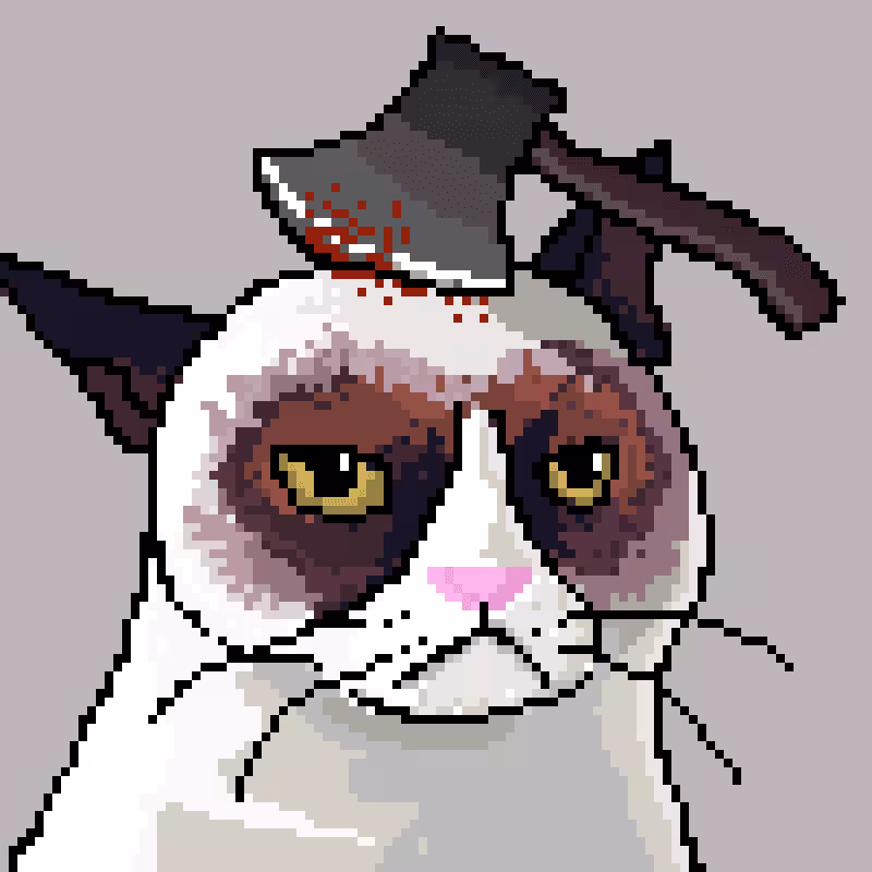NFT Sad cat #9