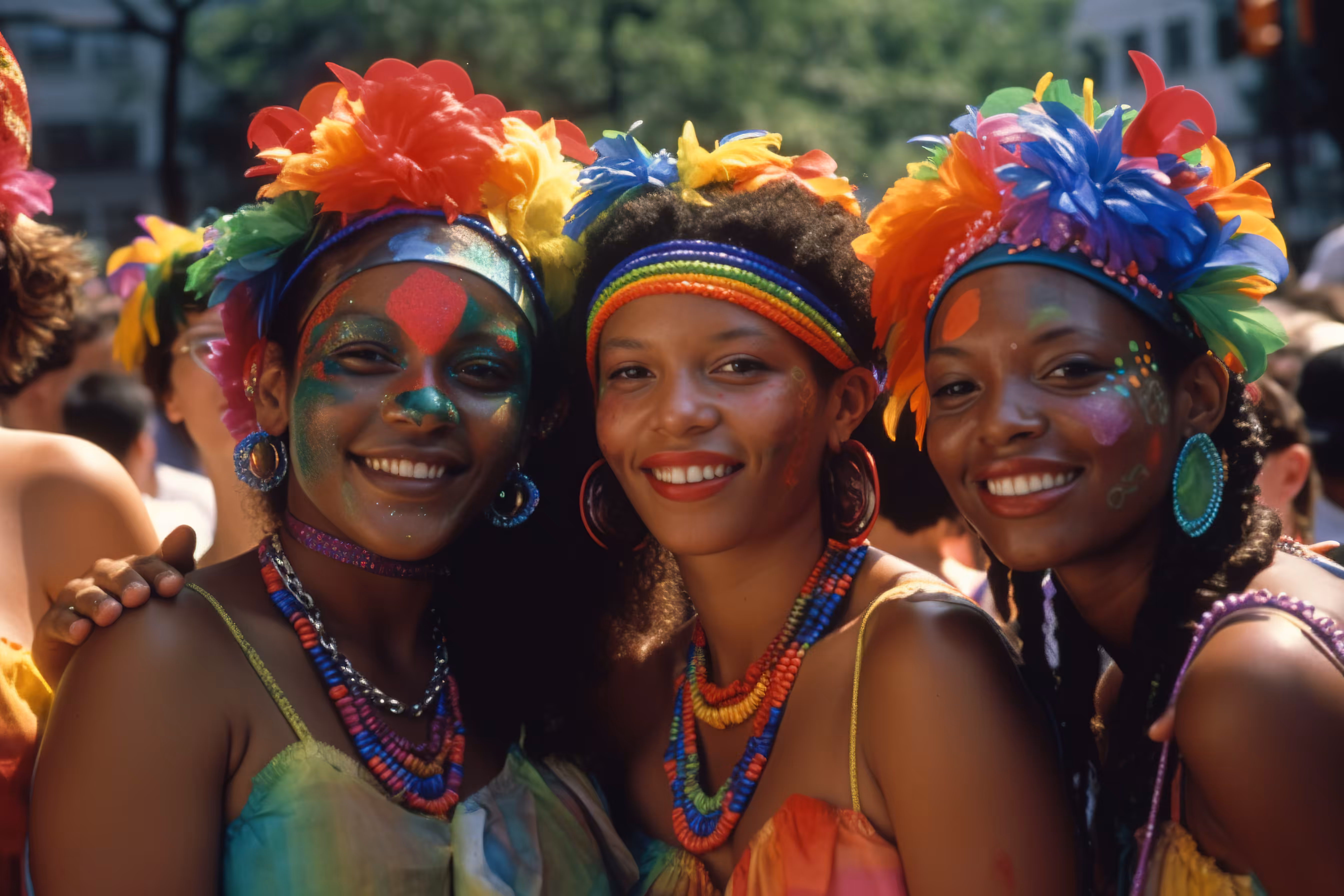 Women Celebrate Colors