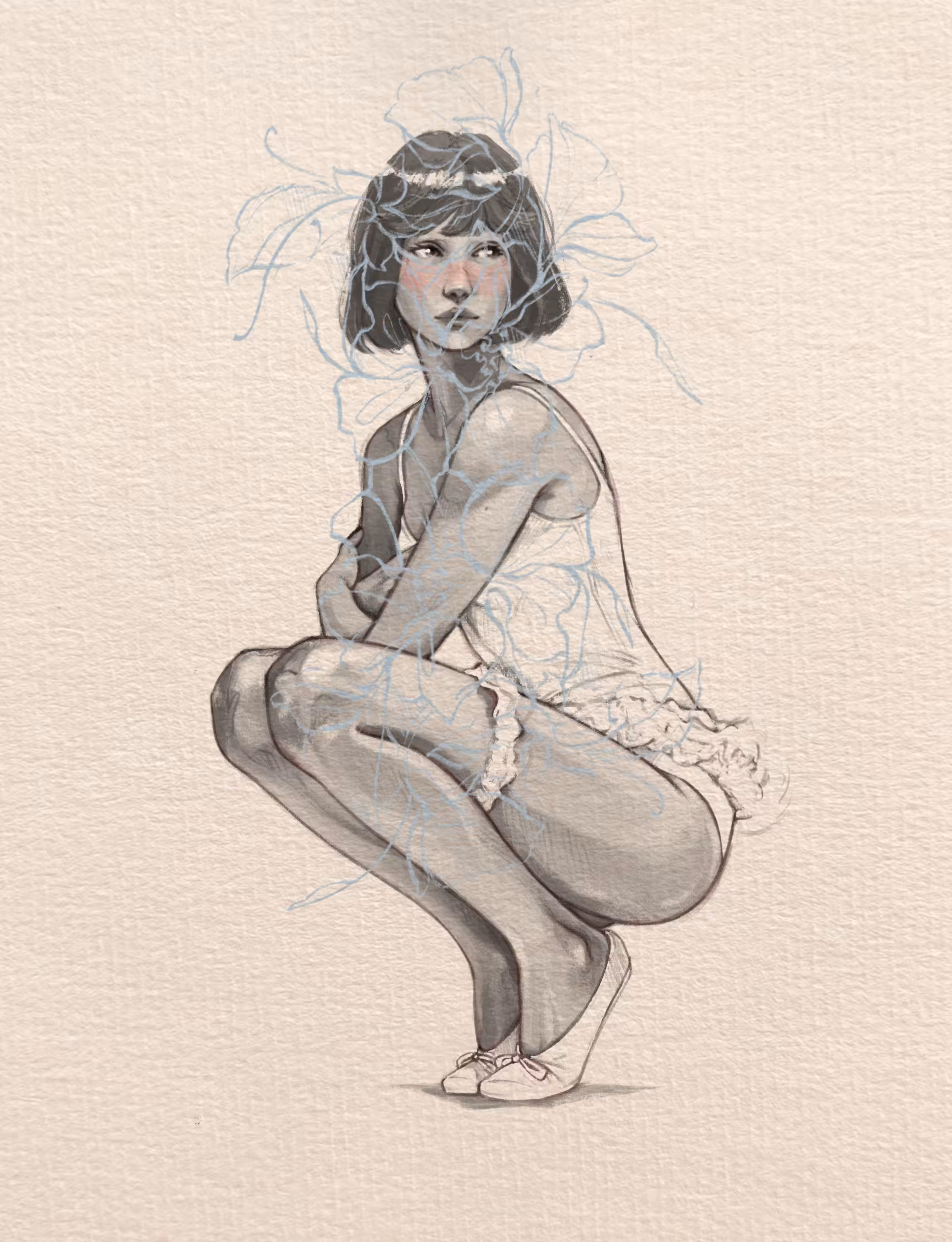 Blue veins