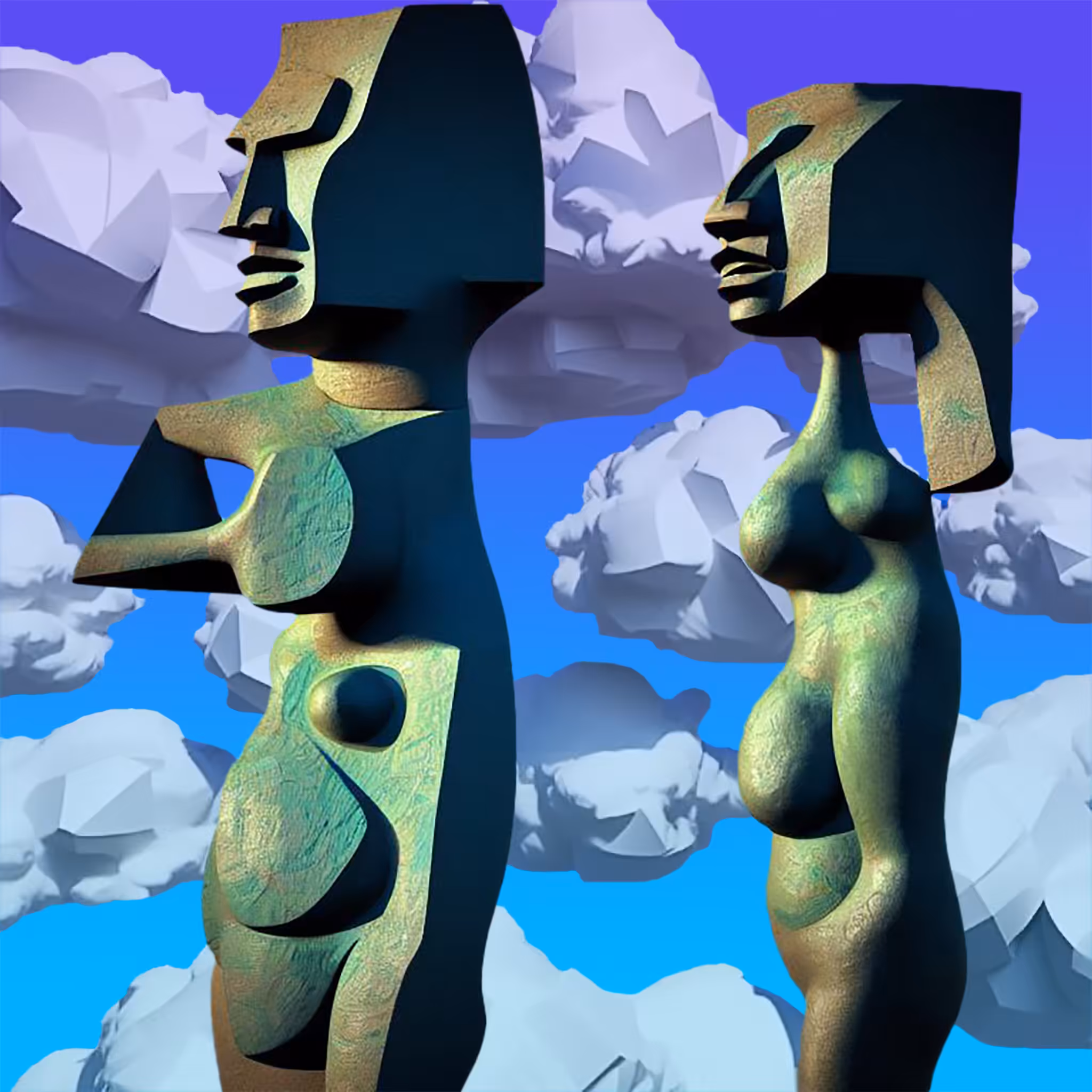 If Moai Could Walk