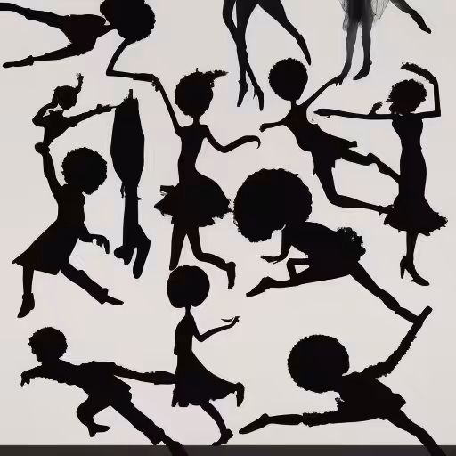 Dancing silhouettes #2