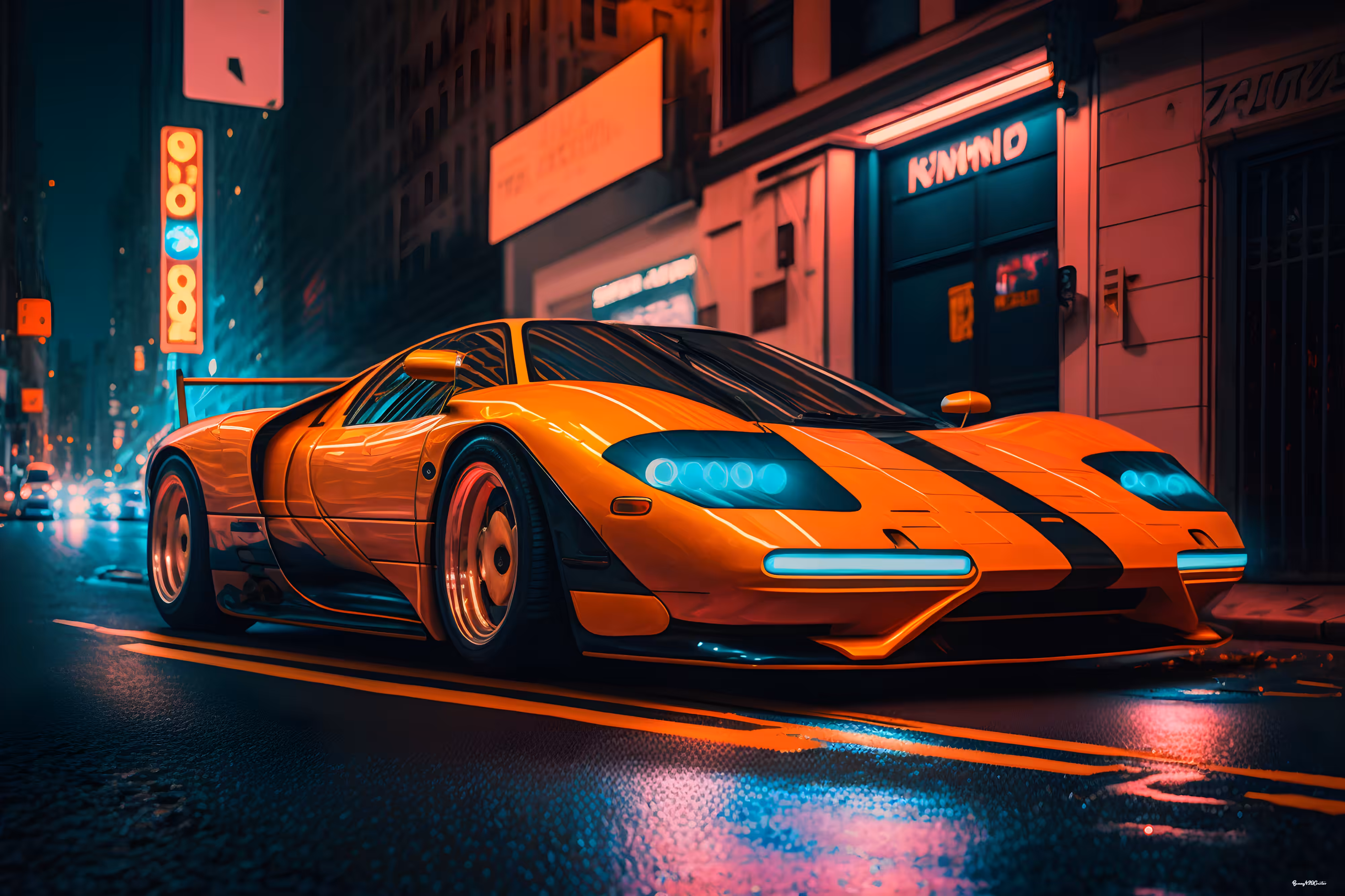 Grunge Supercar #4