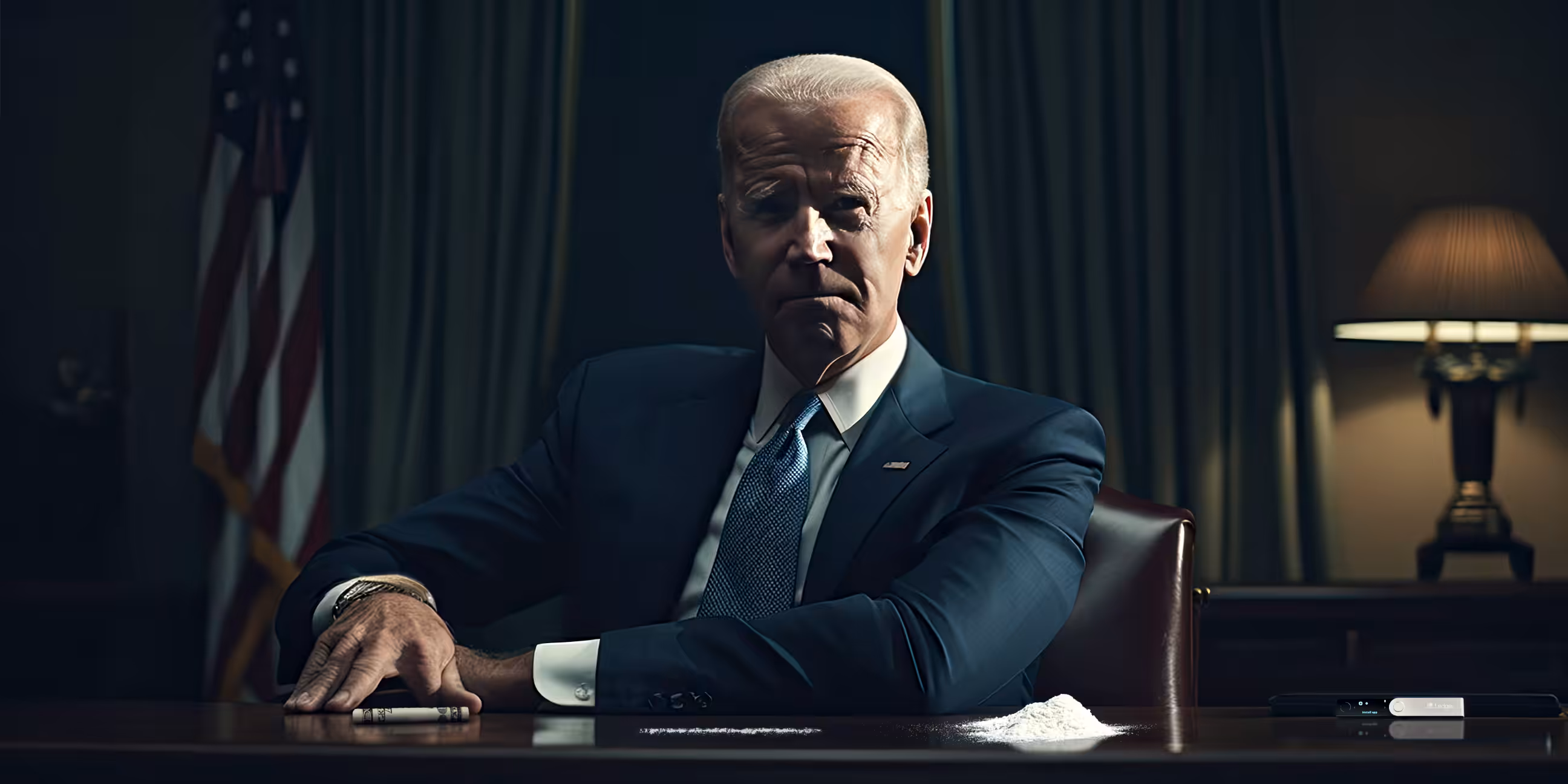 cryptopainter: Cocaine at the White House