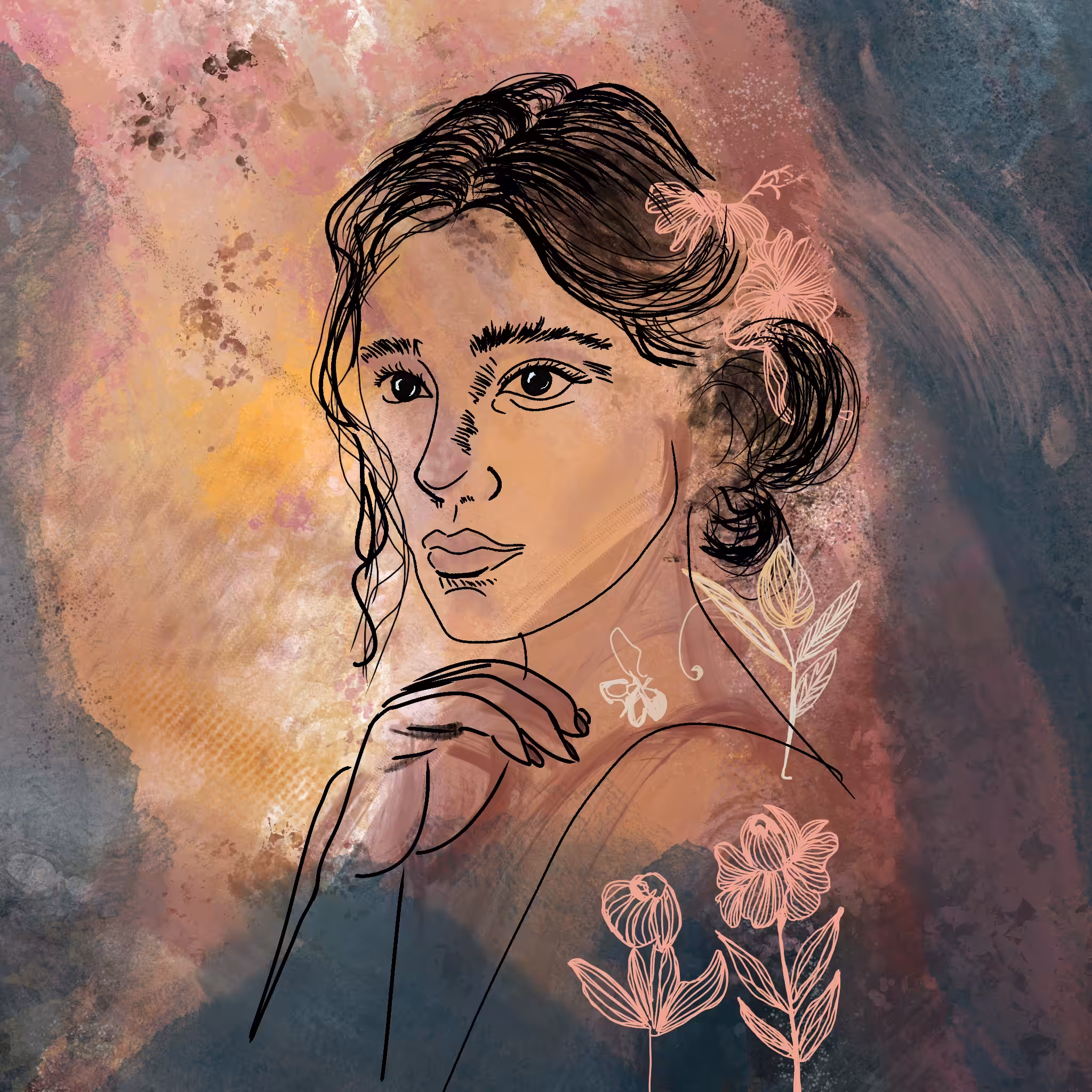 The gaze unspoken 